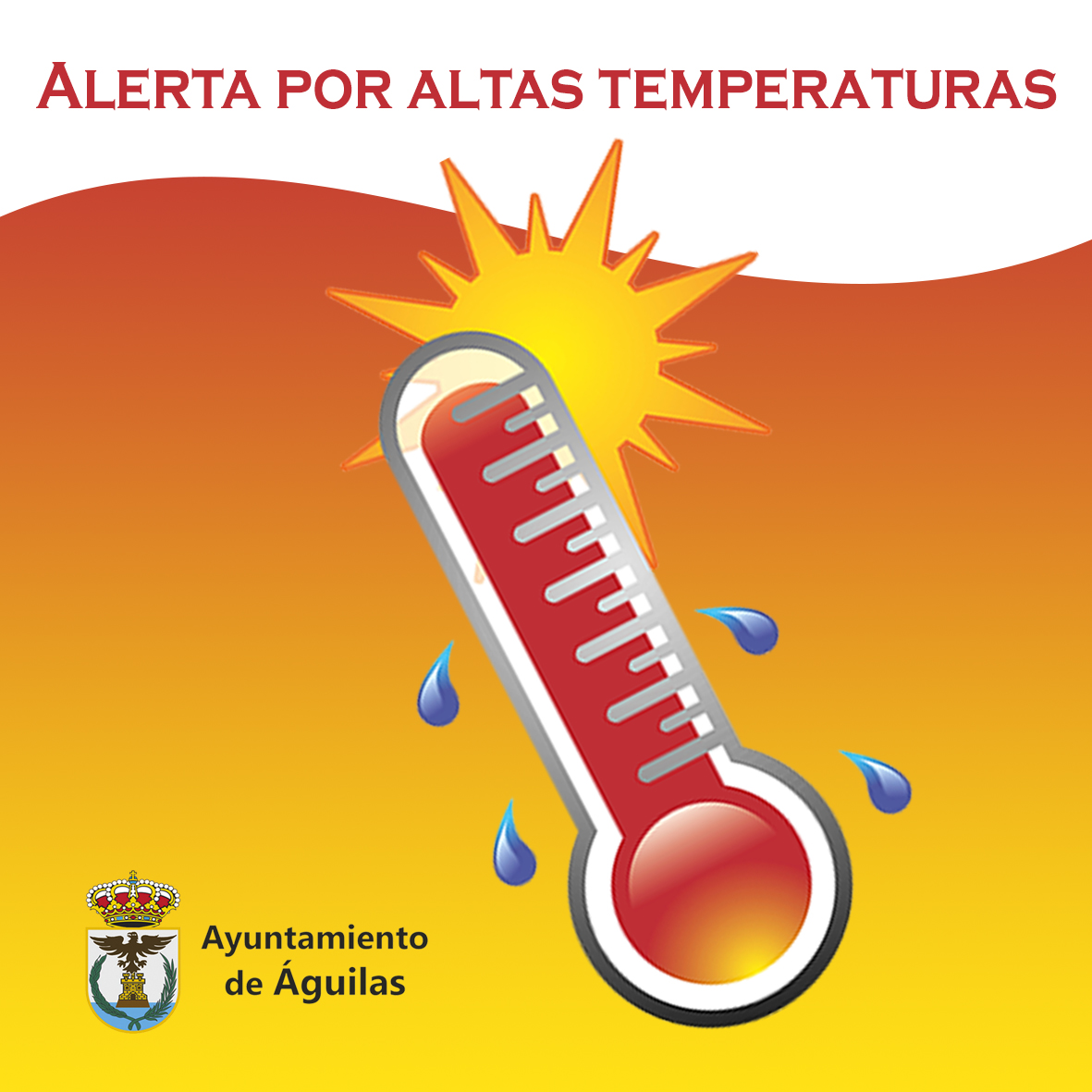 La AEMET alerta de altas temperaturas, que podrían alcanzar los 38º durante este fin de semana