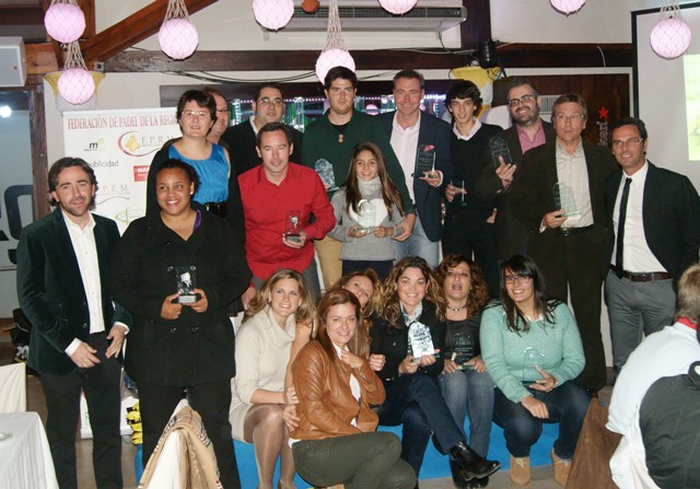 Los mejores jugadores y clubes murcianos celebran en Águilas la gala regional de pádel 