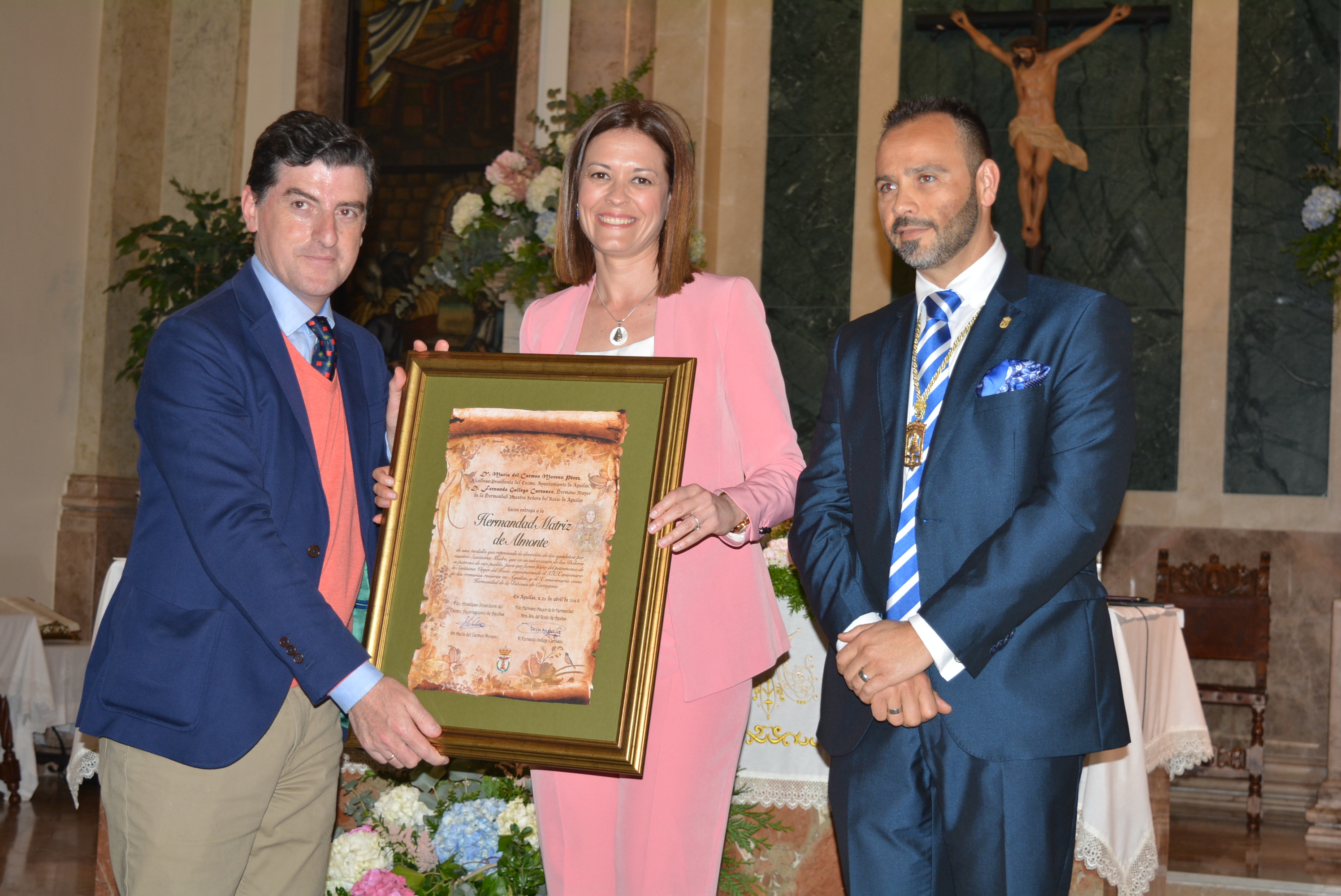 El secretario de la Hermandad matriz de Almonte ofrece en Águilas una disertación sobre El Rocío