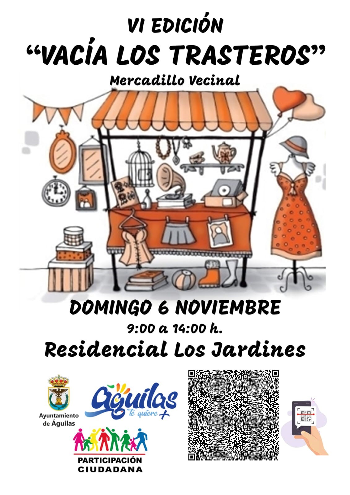 La Junta Municipal del Residencial Las Jardines prepara la VI edición de “Vacía los trasteros”