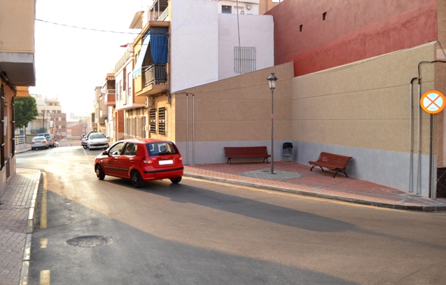 Finaliza la adecuación de un solar de Águilas para incorporarlo al viario público  