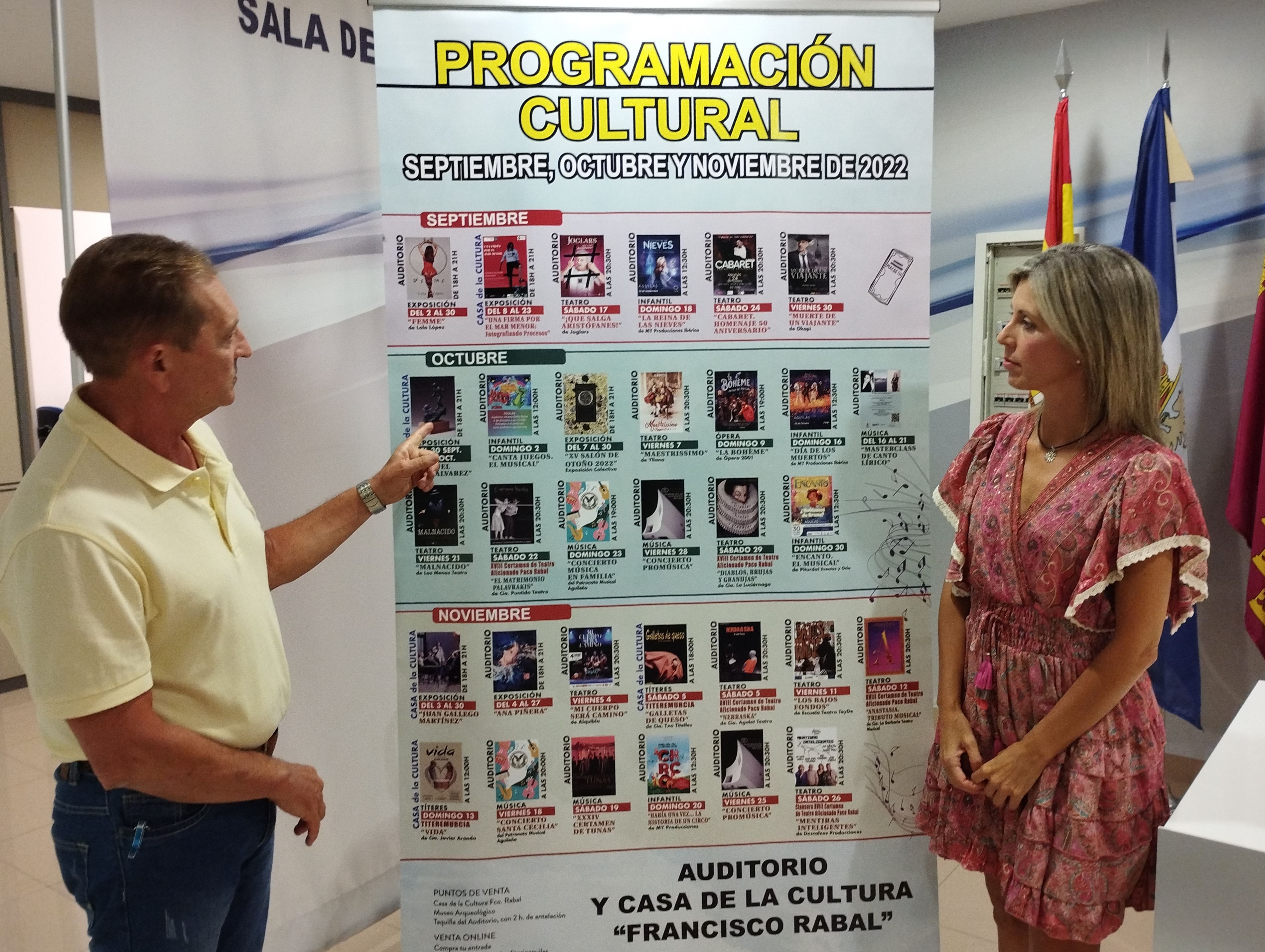 El teatro, gran protagonista del Trimestre Cultural en Águilas