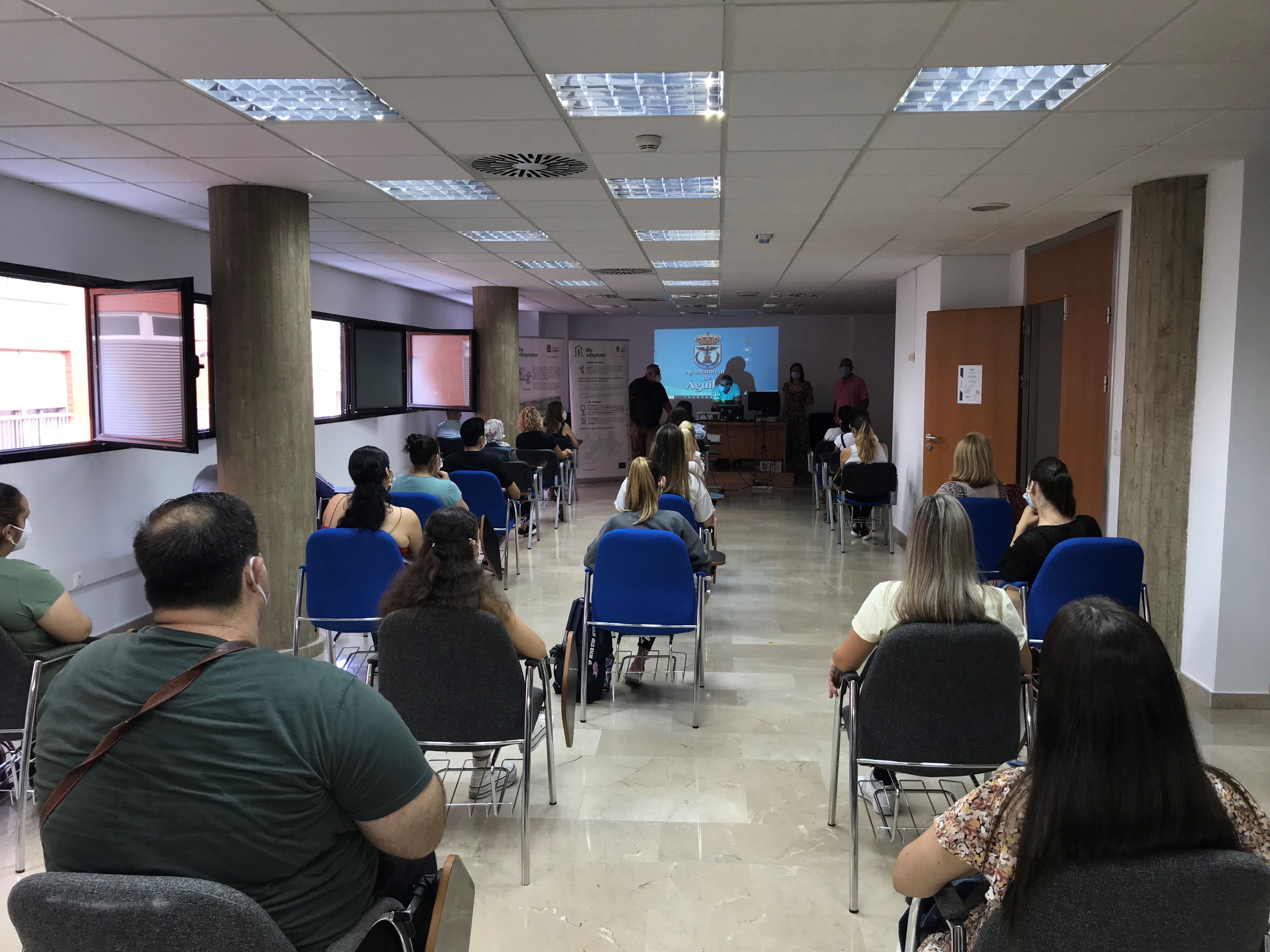 Águilas desarrolla una jornada informativa sobre el Plan de Adaptación al Cambio Climático del municipio 