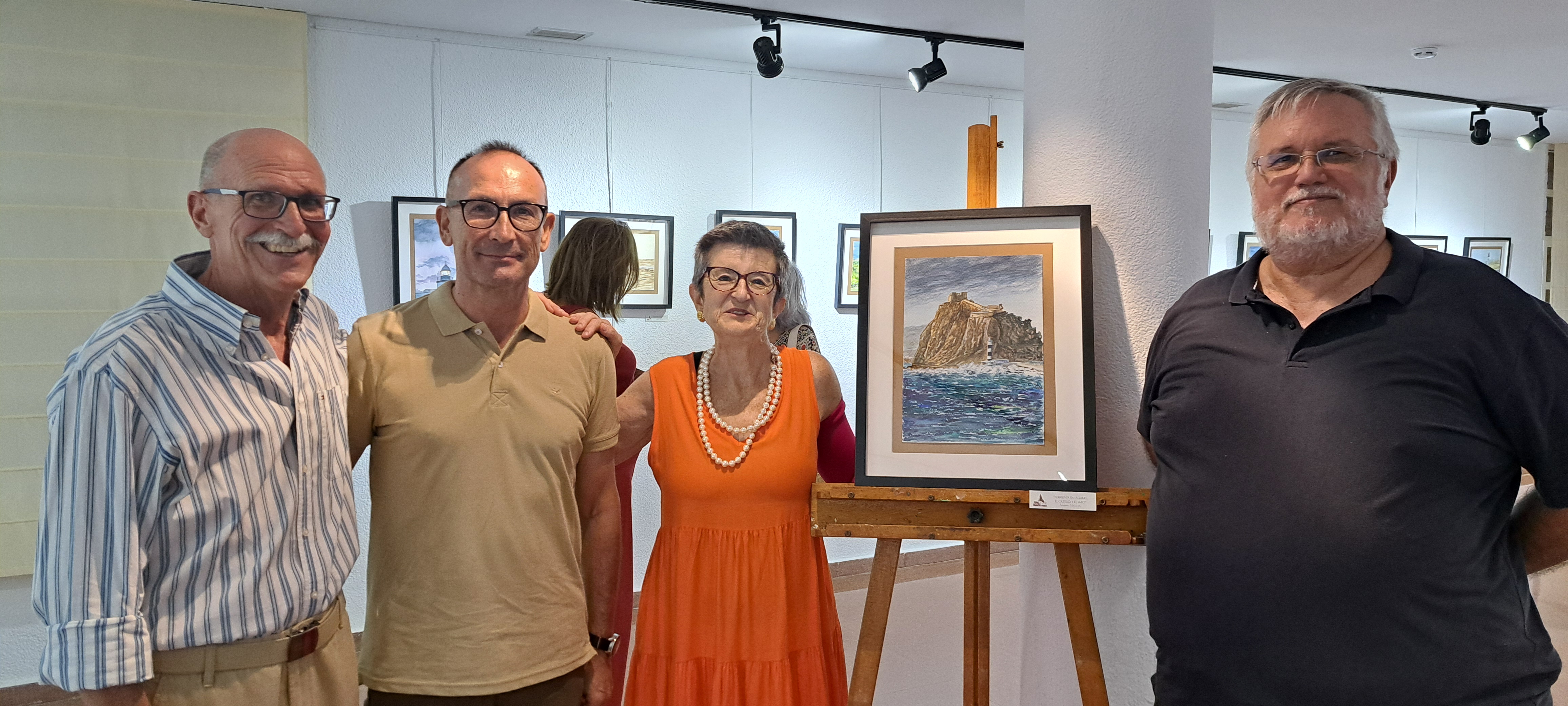 Joaquina Pérez Mateos comparte en la Casa de la Cultura su colección pictórica “Mis momentos”