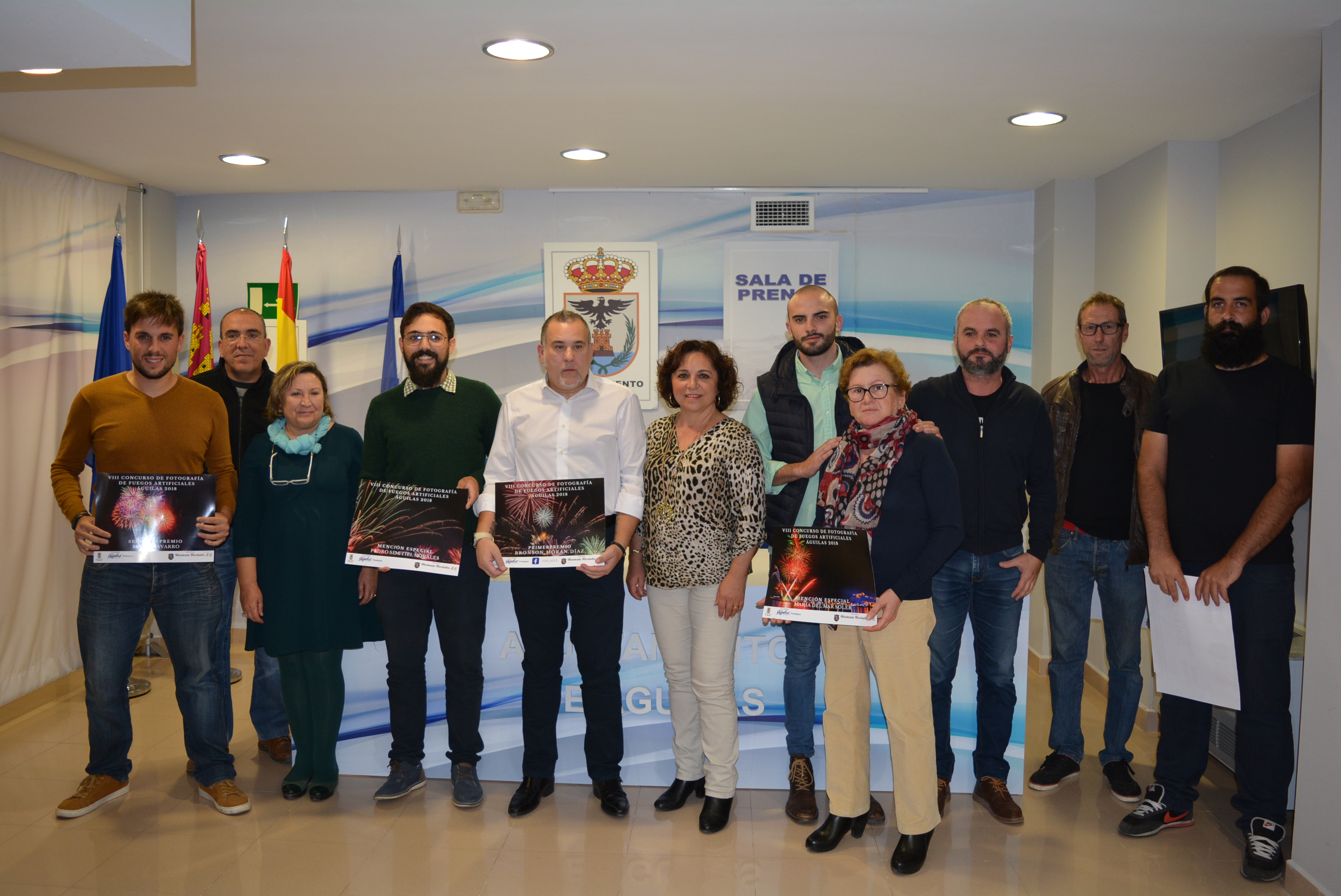 Bronson Morán y Alejandro Castaño, ganadores del concurso fotográfico “Fuegos Artificiales”