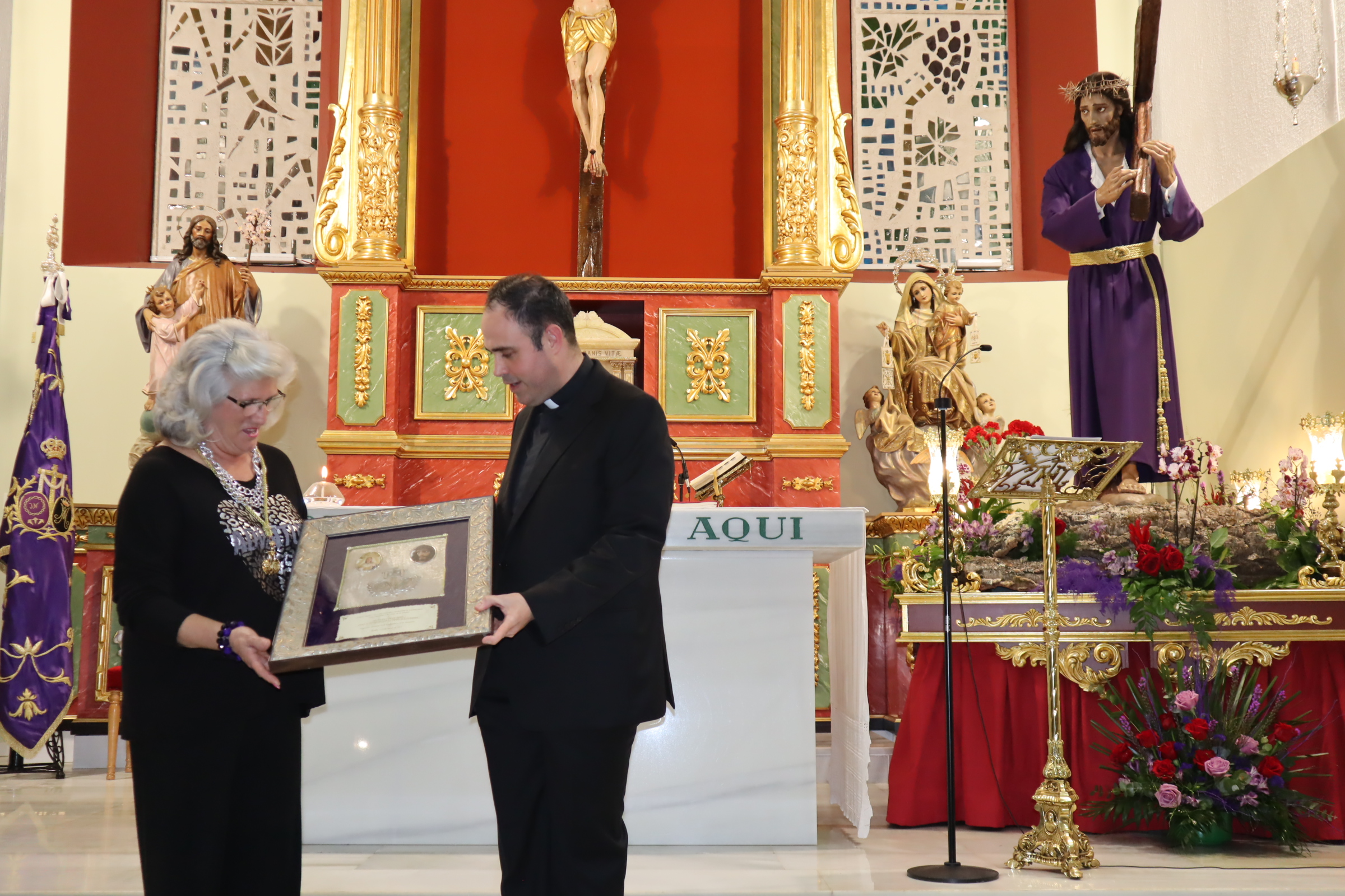 El párroco Mariano Cañavate, pregonero de Jesús Nazareno