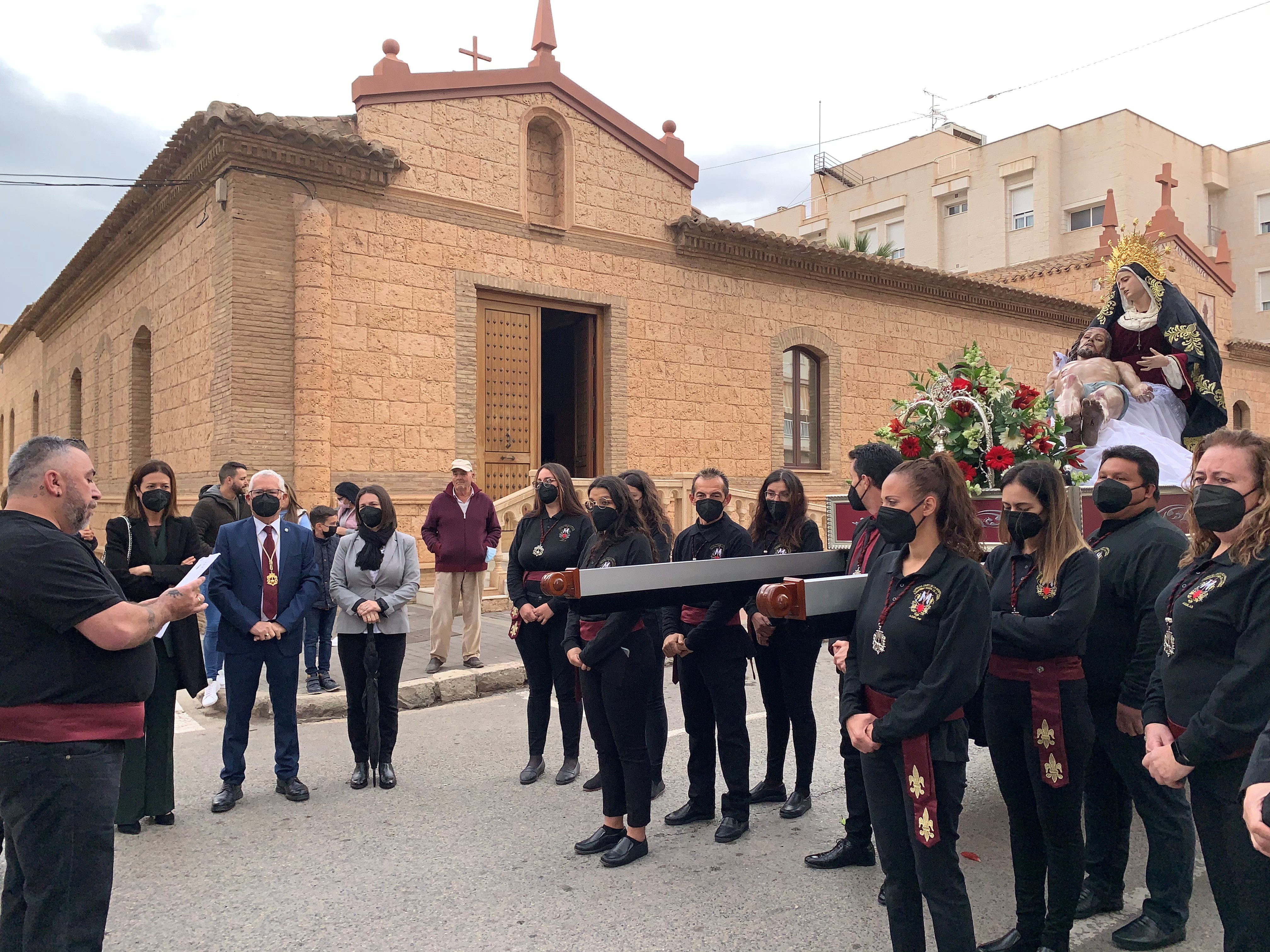 La Cofradía del Cristo de la Misericordia y Santísima Virgen de la Piedad celebra su pregón cuaresmal