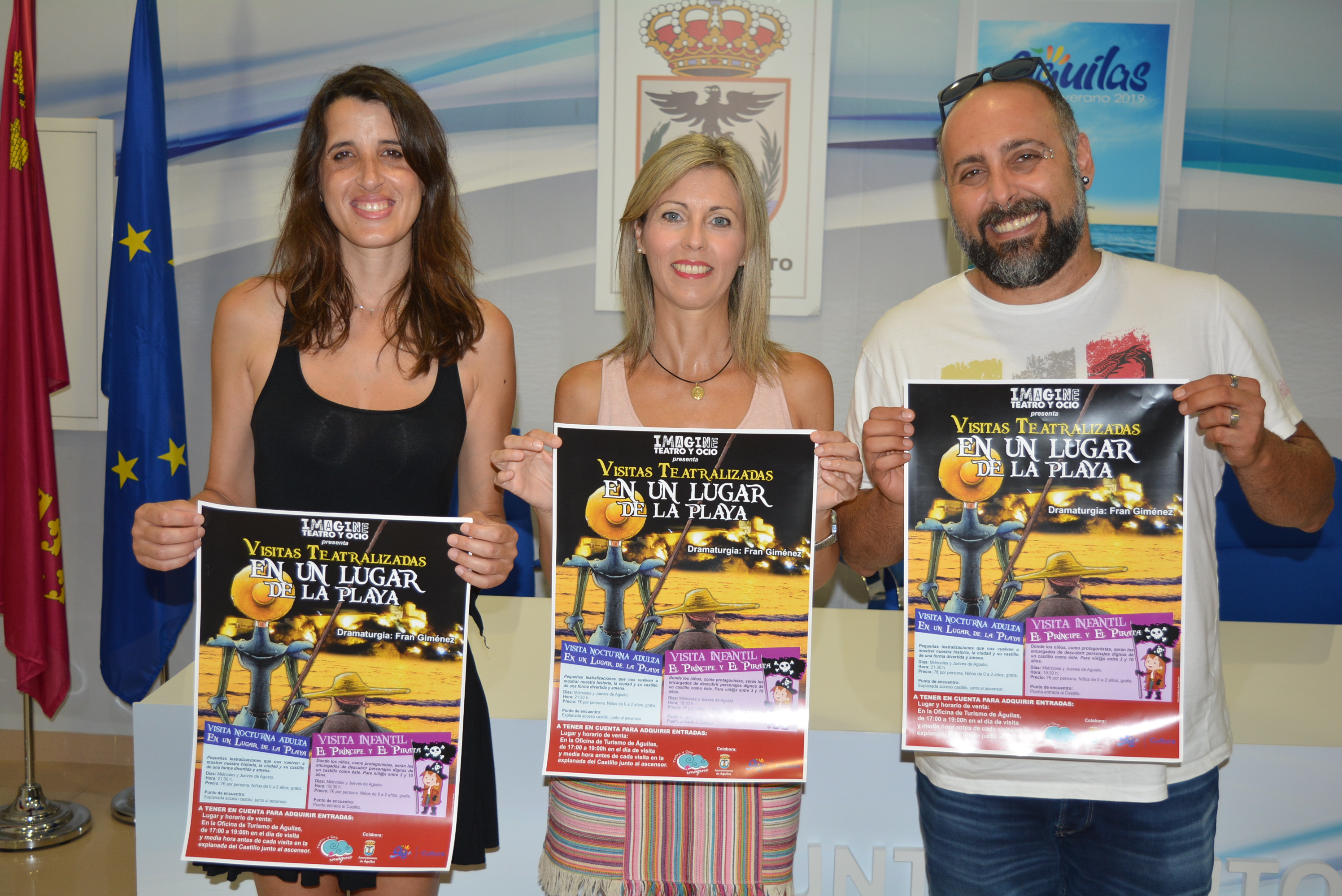 El próximo jueves comienzan las noches de teatro y turismo en el Castillo de San Juan de las Águilas