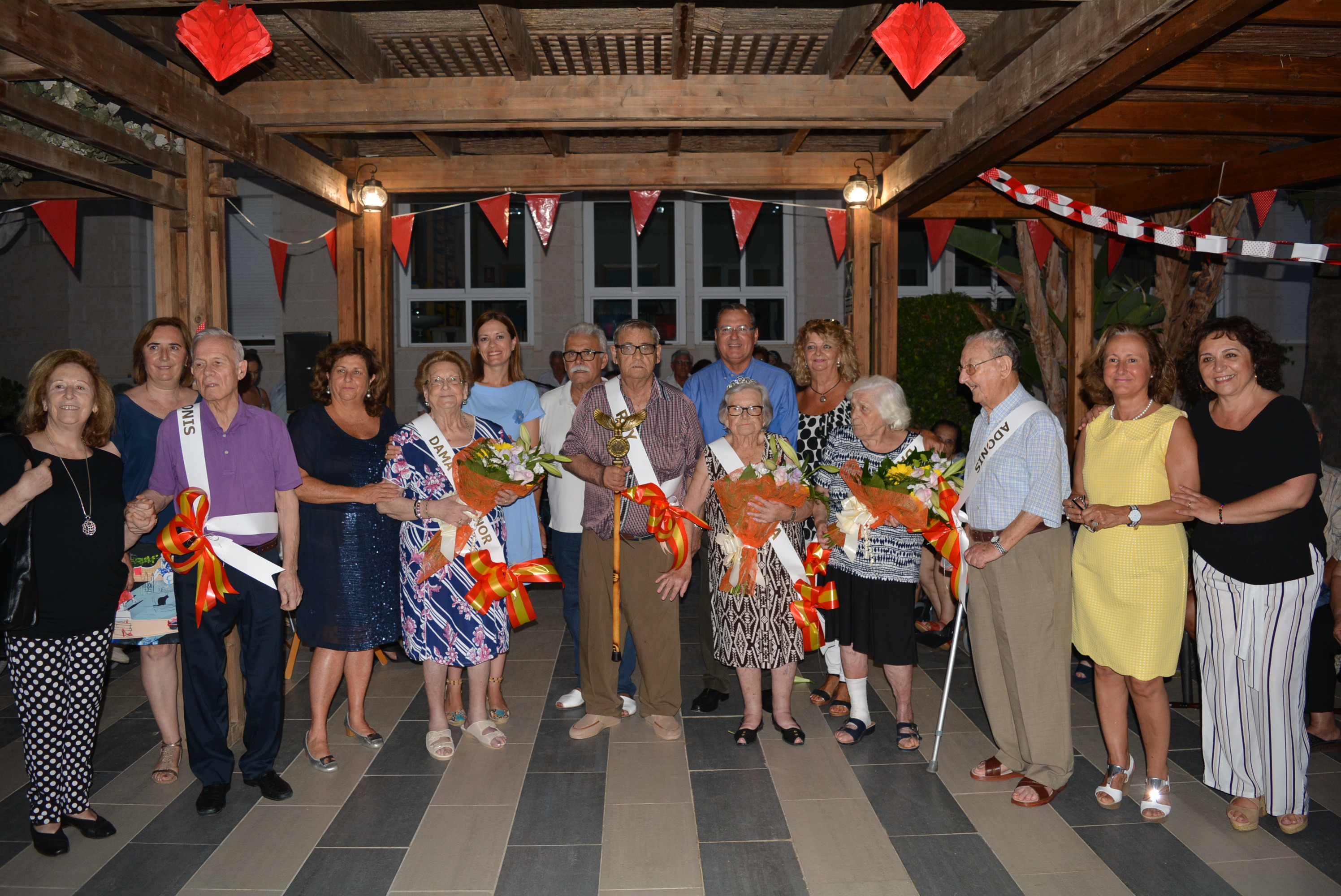 La residencia San Francisco elige al Rey y la Reina del centro