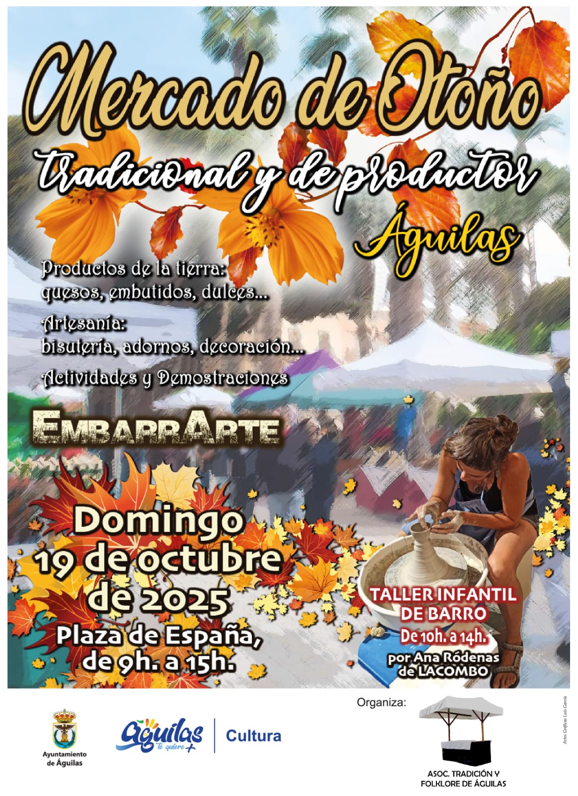 El próximo domingo La Glorieta acogerá una nueva edición del Mercado Tradicional de Productor