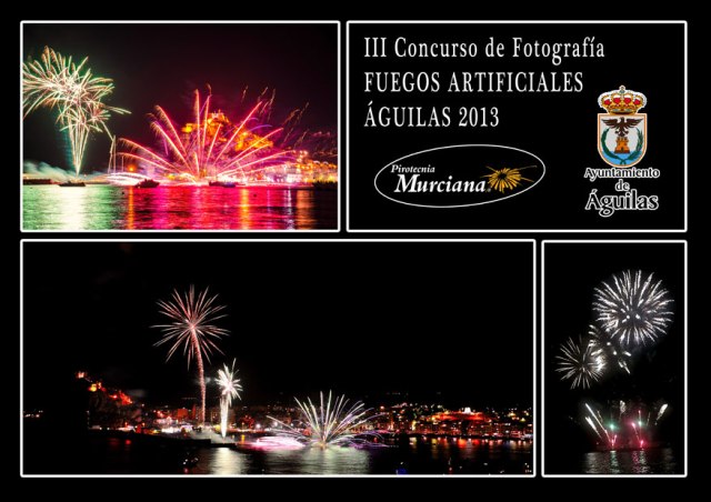 Mario Navarro gana el III Concurso Fotográfico “Fuegos Artificiales de Águilas” 