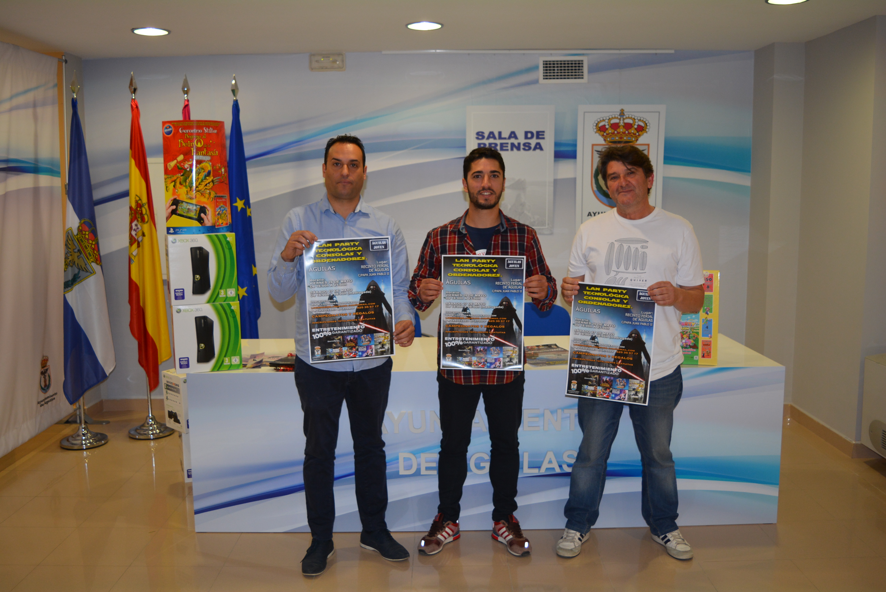 Juventud organiza la I Lan Party Tecnológica de consolas, móviles y PC´S