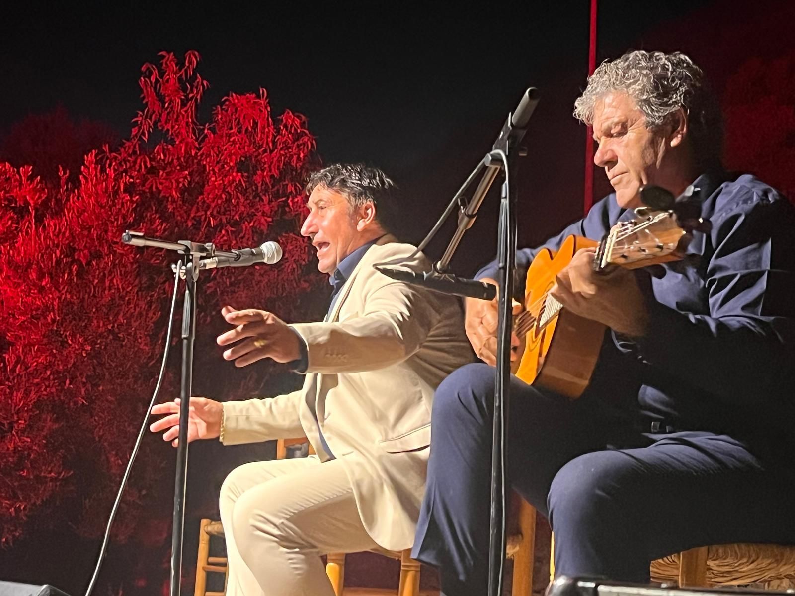 La XIV Velada de Trovos y Cante Flamenco de la Cuesta de Gos reúne a numeroso público en una noche de tradición y emoción