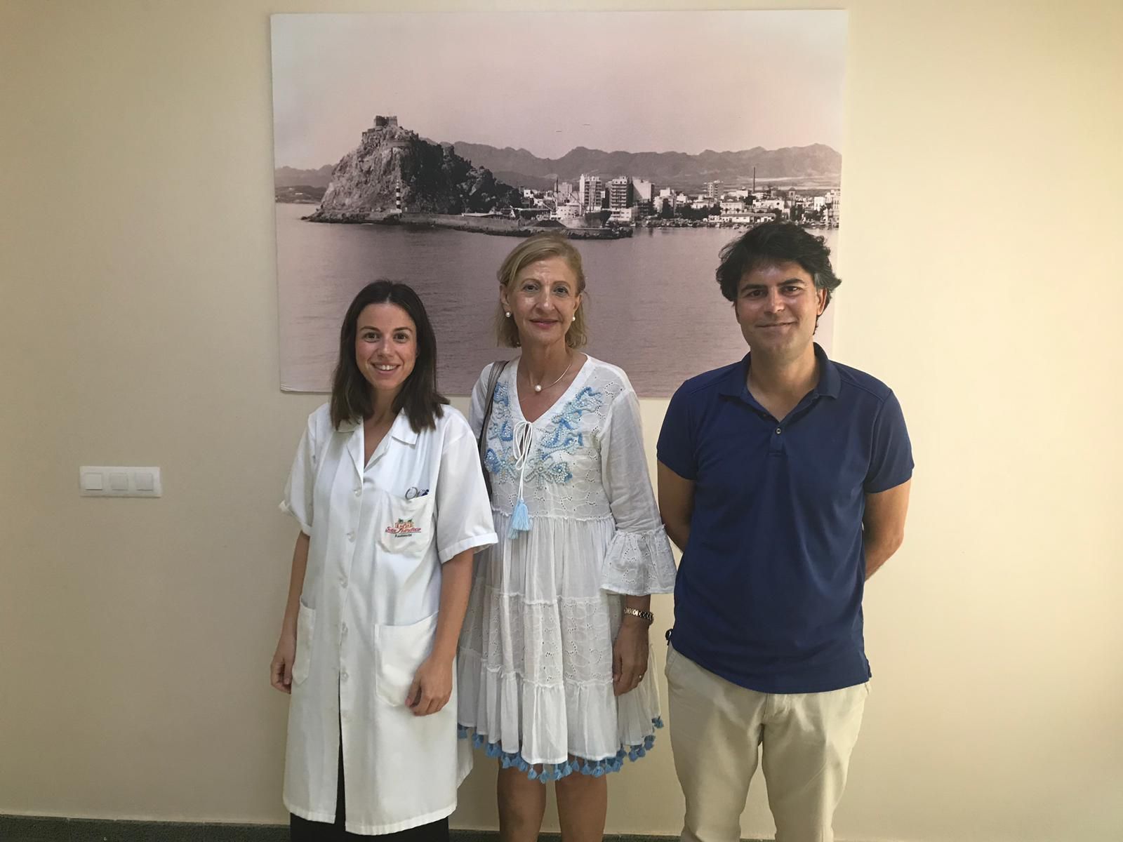 La edil de Sanidad y Servicios Sociales mantiene una reunión de trabajo en la Residencia San Francisco