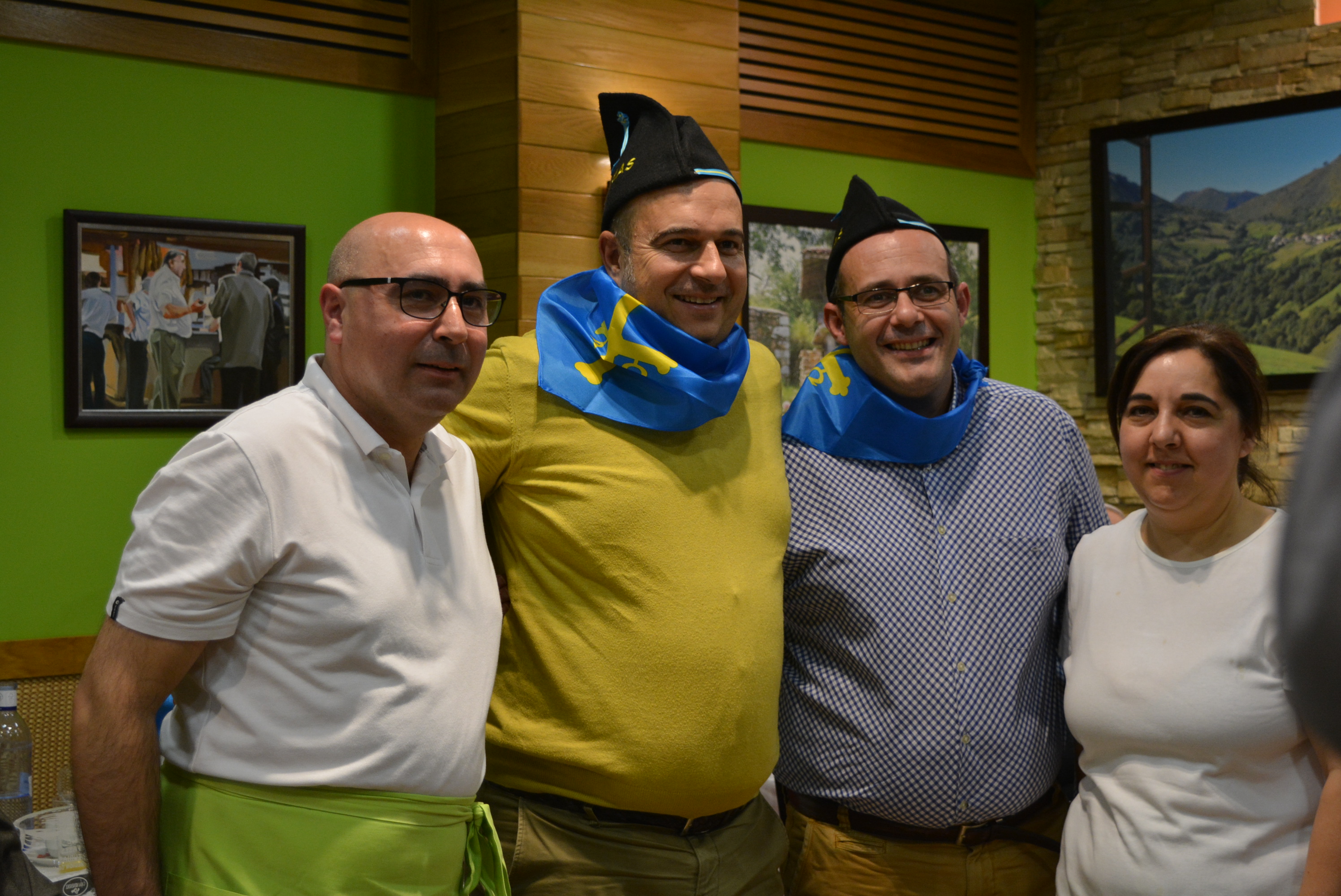 Curro Piñana y Makro, Fabes de Oro 2016 del Restaurante Casa Menéndez