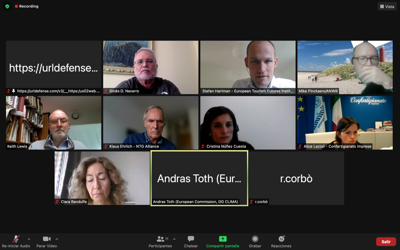 El concejal de Turismo participa en una comisión europea sobre Capacidad Adaptativa para un mundo cambiante 