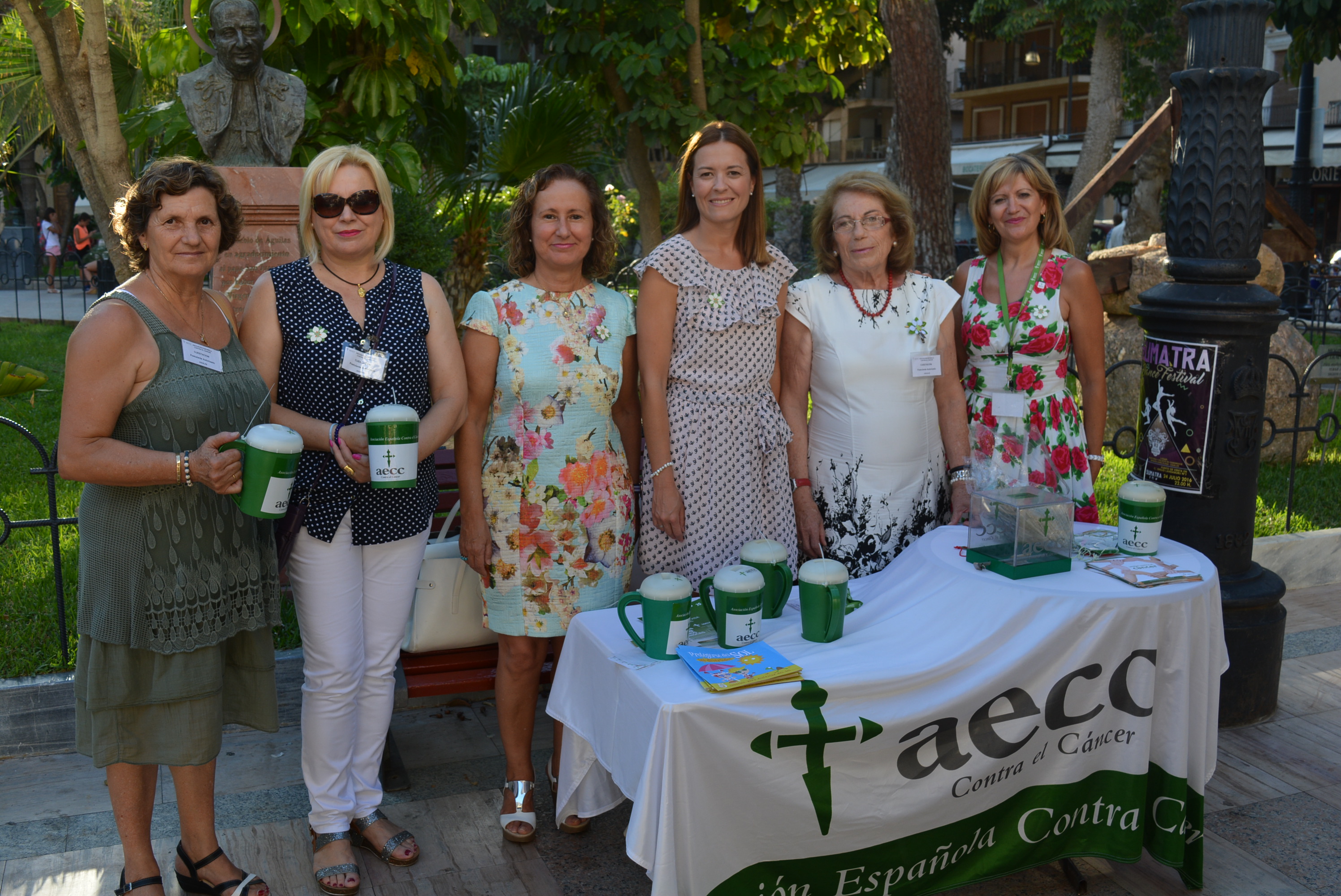 La AECC vuelve a salir a las calles en su tradicional cuestación de verano