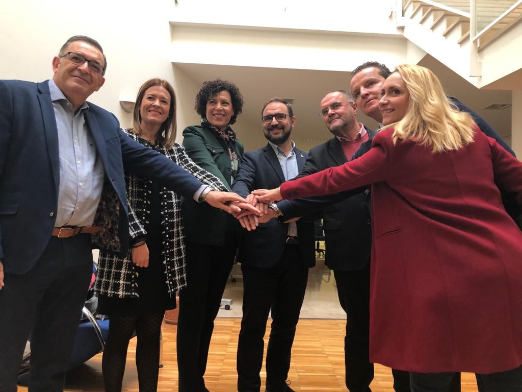 La alcaldesa de Águilas participa en el encuentro de alcaldes de la Comarca del Guadalentín organizado por Ceclor