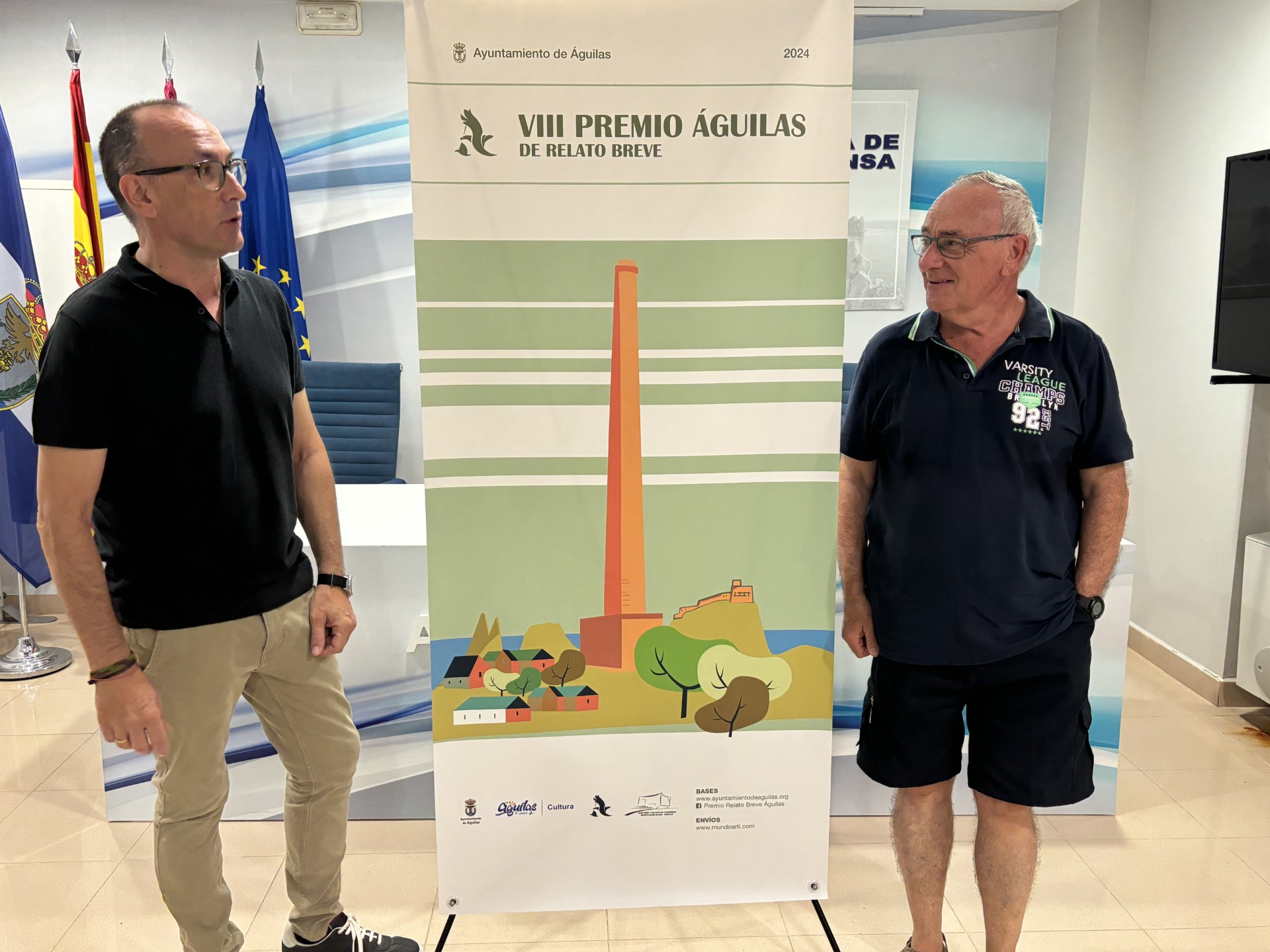 El próximo viernes se falla el VIII  Premio Águilas de Relato Breve en el que han participado más de 500 autores