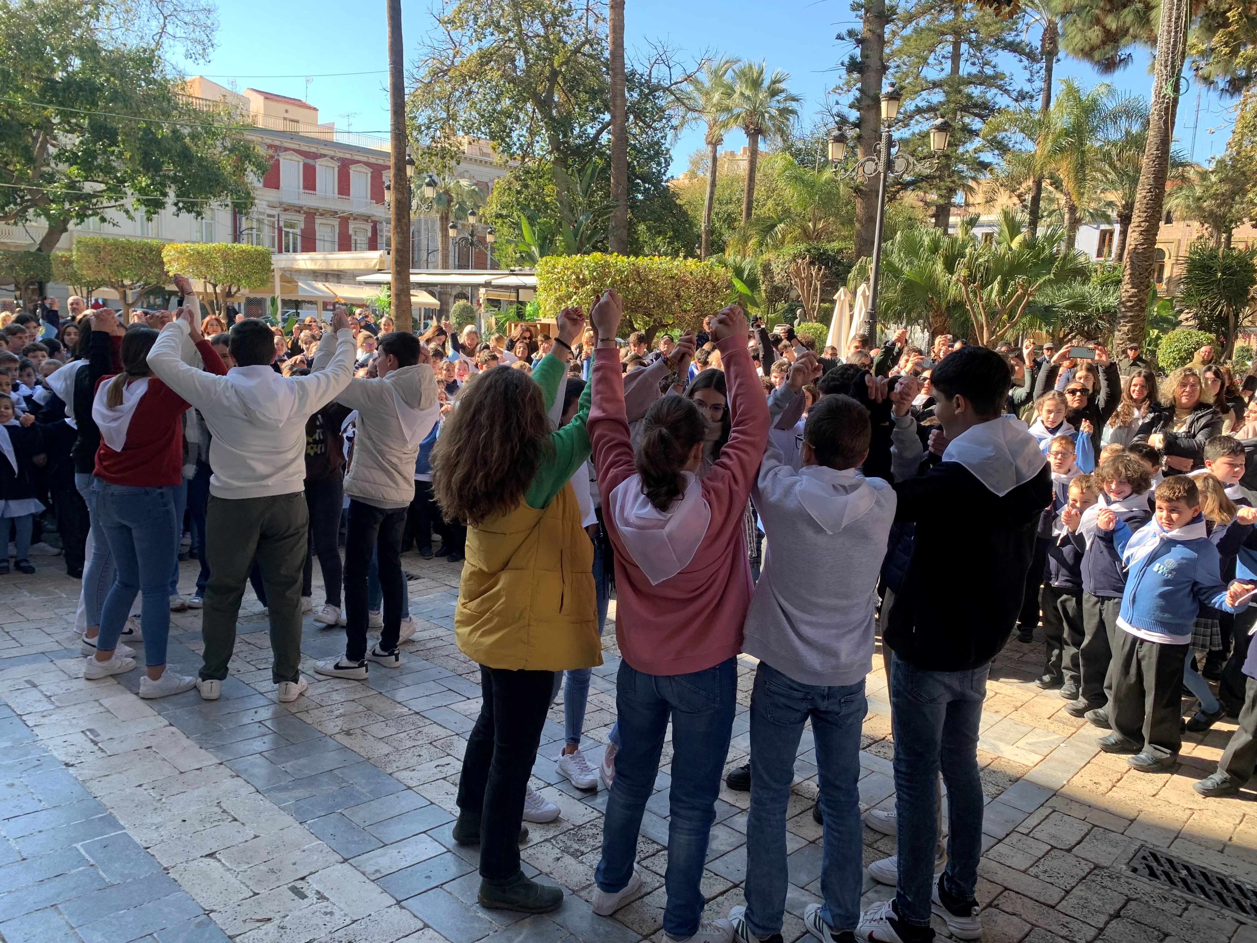 El colegio María Inmaculada celebra el Día de la Paz