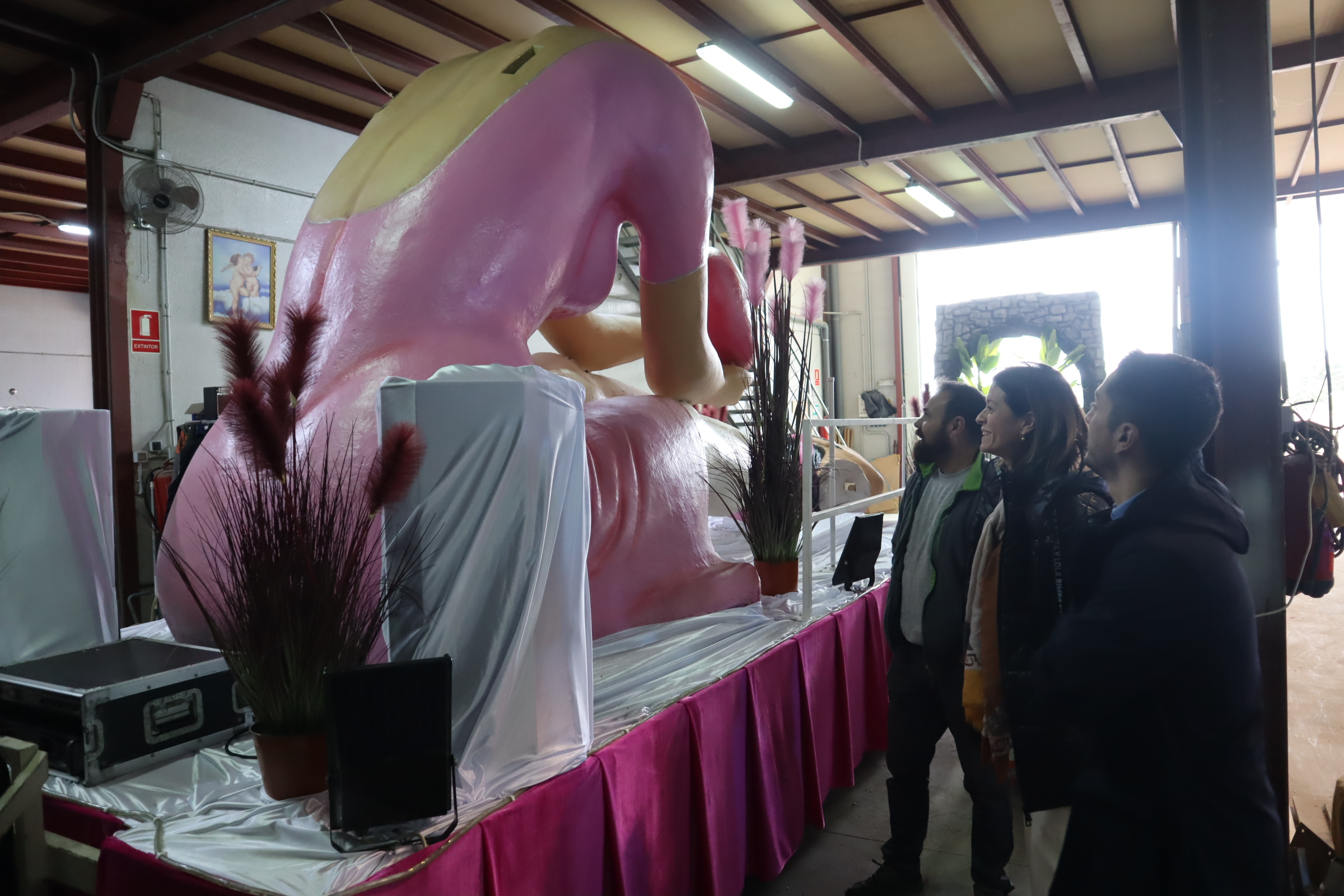 Todo listo para la llegada de los Reyes Magos a Águilas
