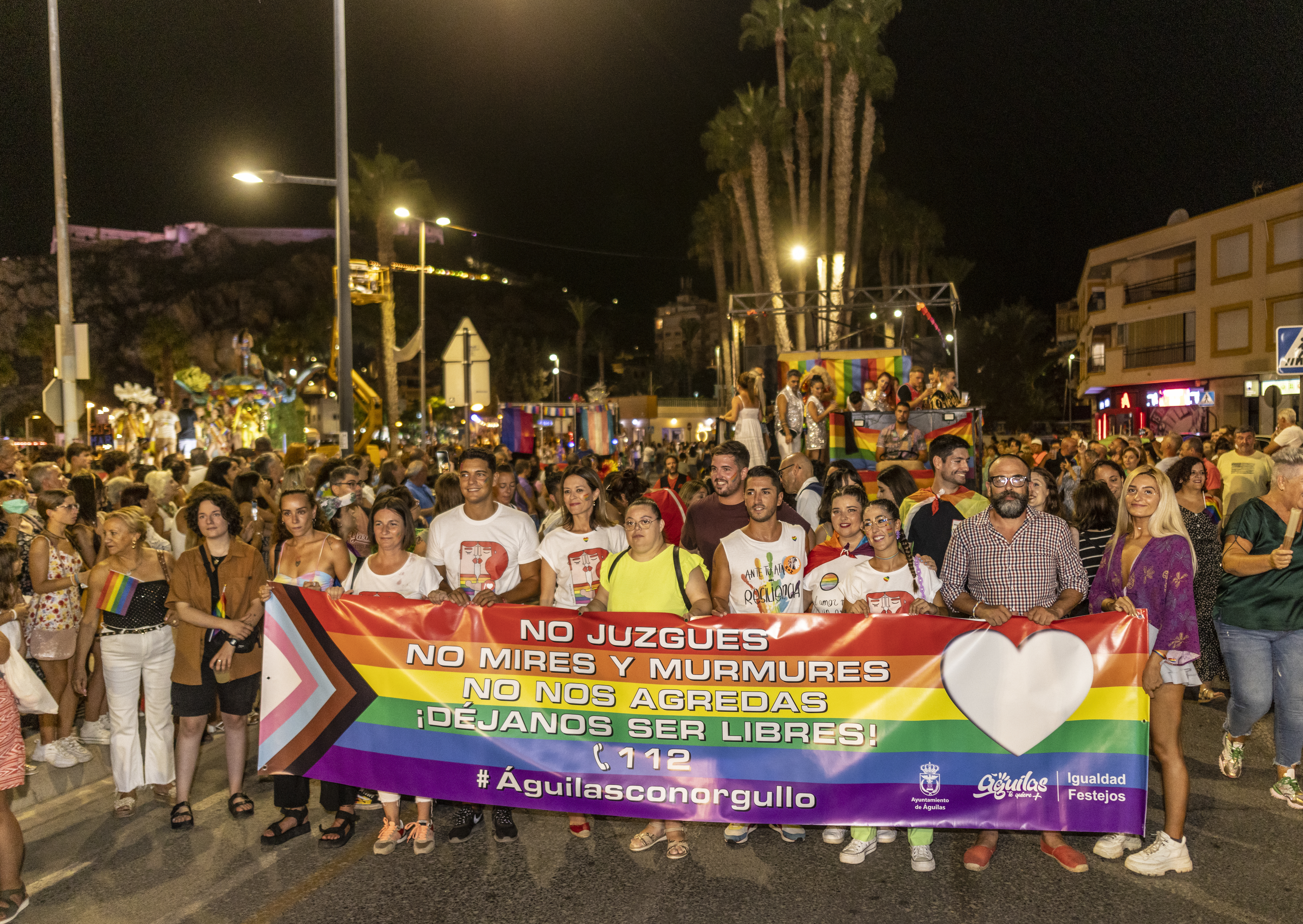 Miles de personas se suman a la fiesta de la diversidad en el II Pride LGTBIQ+