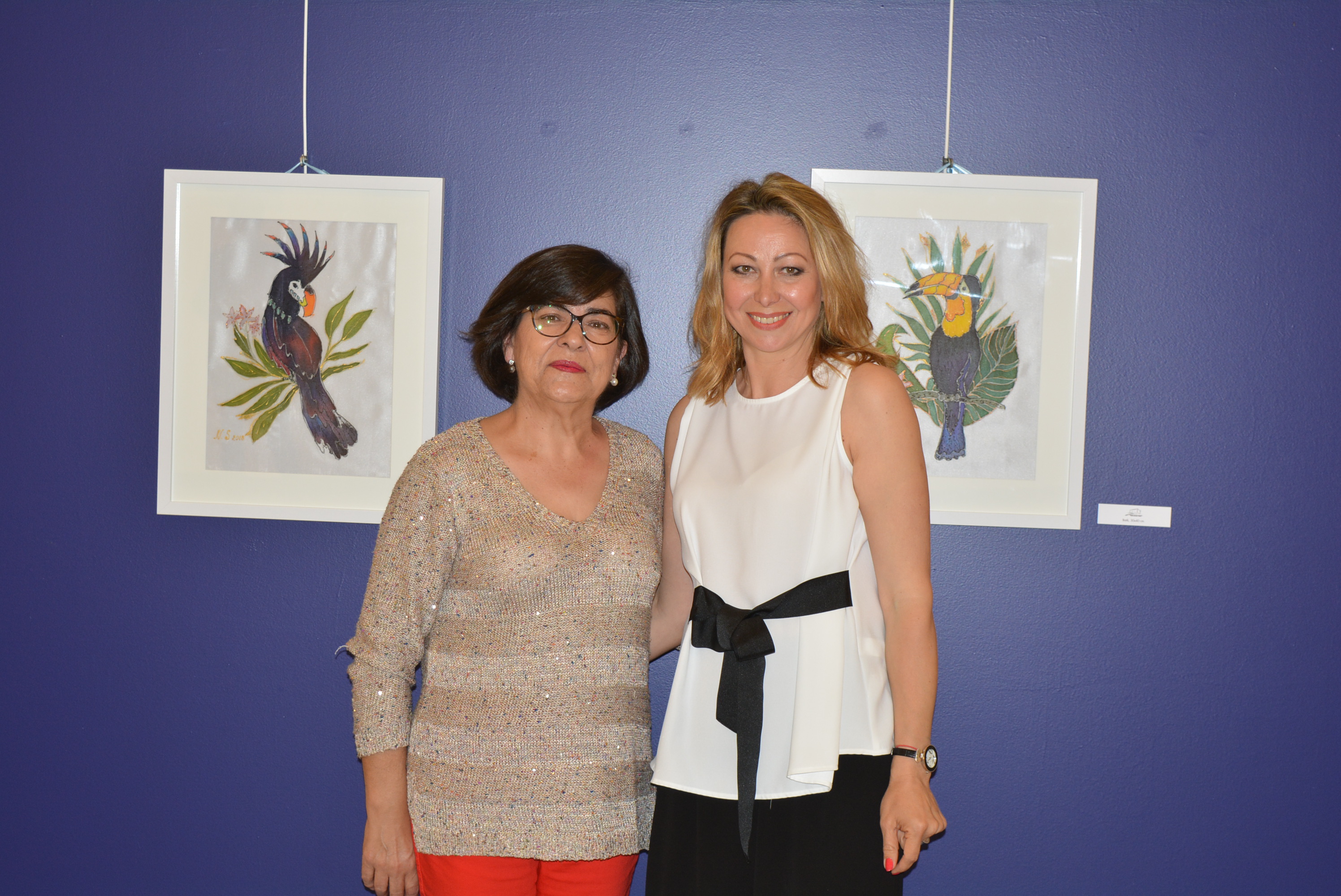 El Auditorio acoge la exposición de la pintora ucraniana Nataliya Salyha