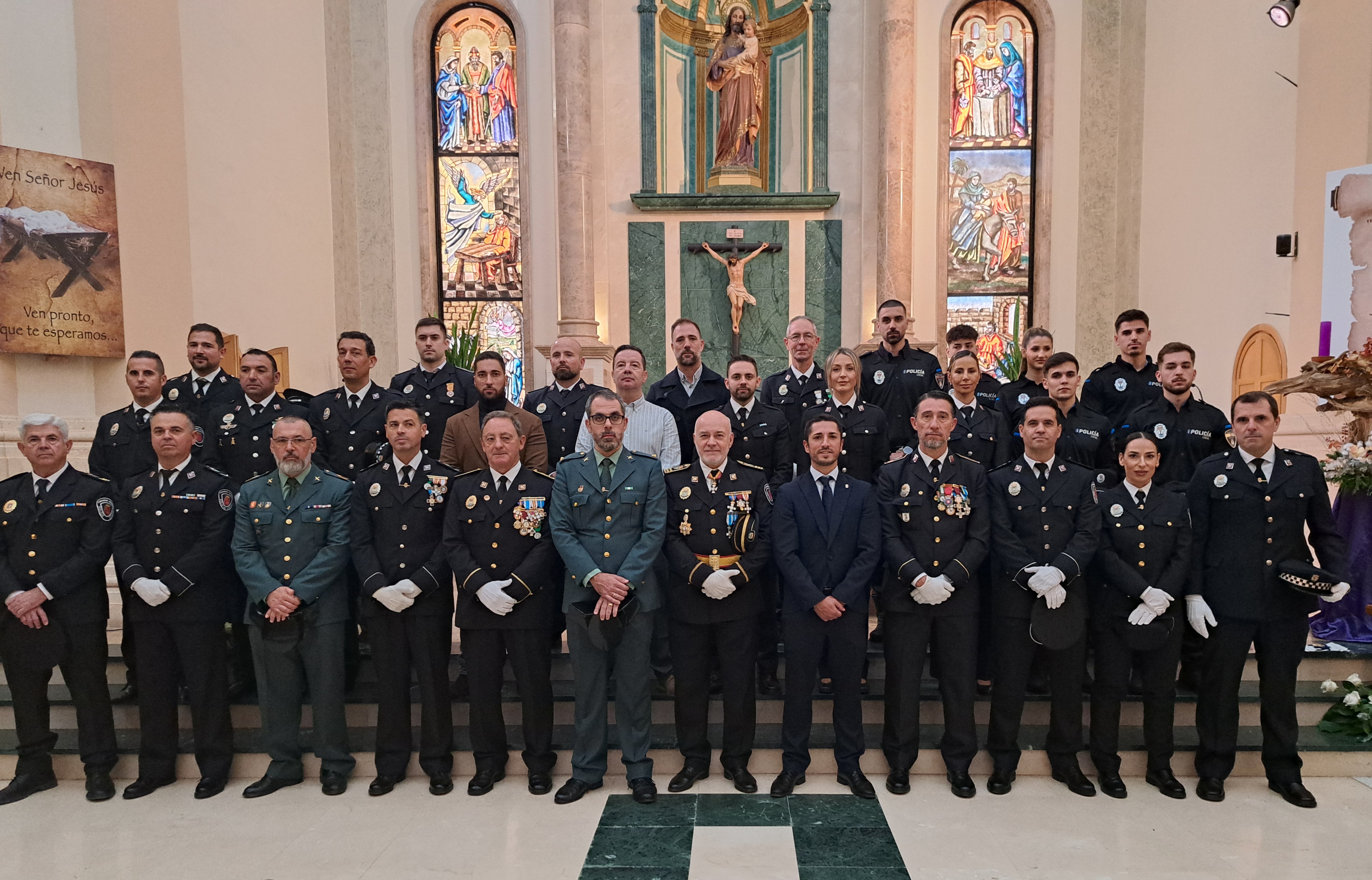 La Policía Local conmemora la festividad de su Patrona