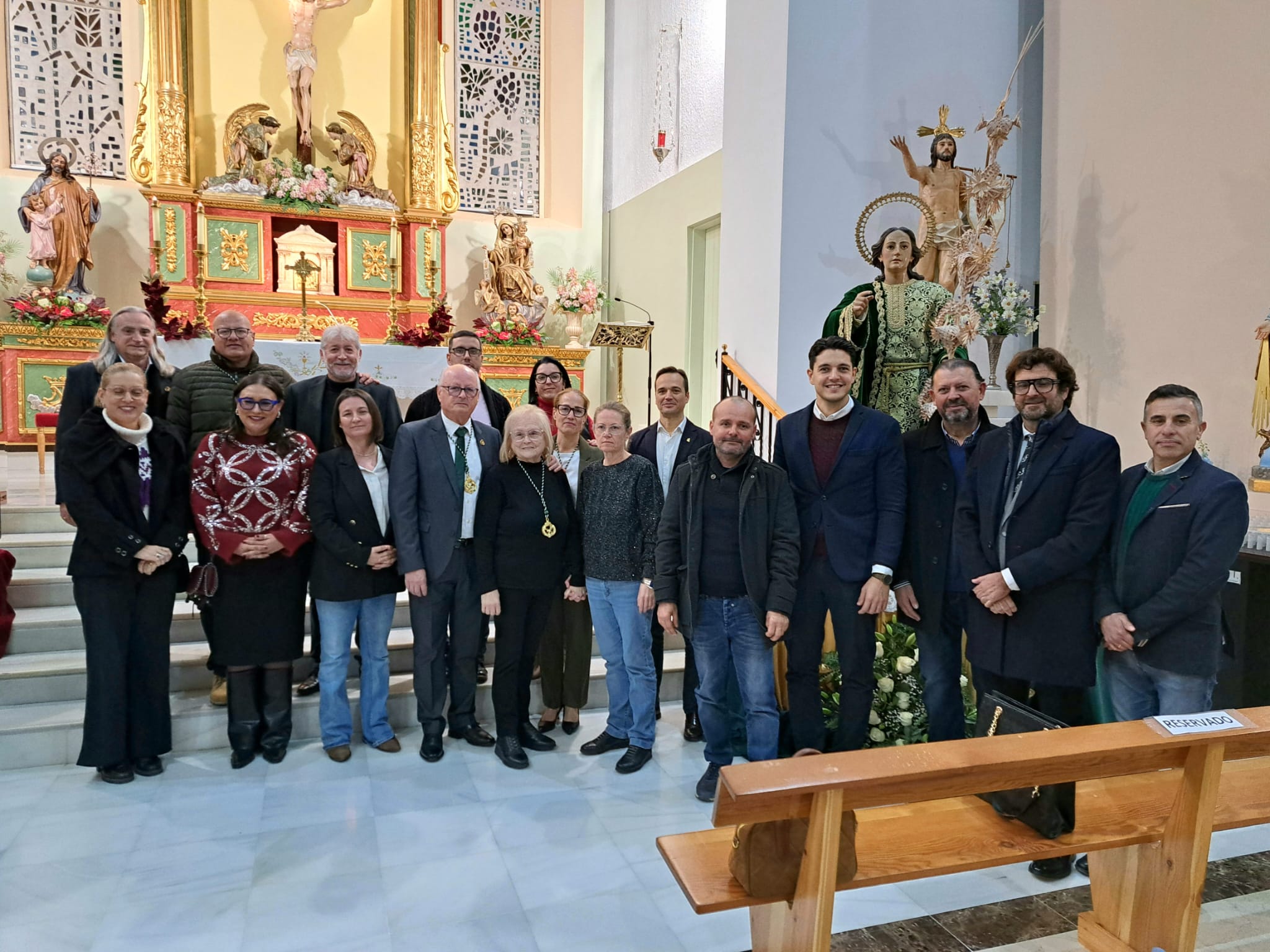 Eduardo Montesinos, pregonero de la Cofradía de San Juan Evangelista