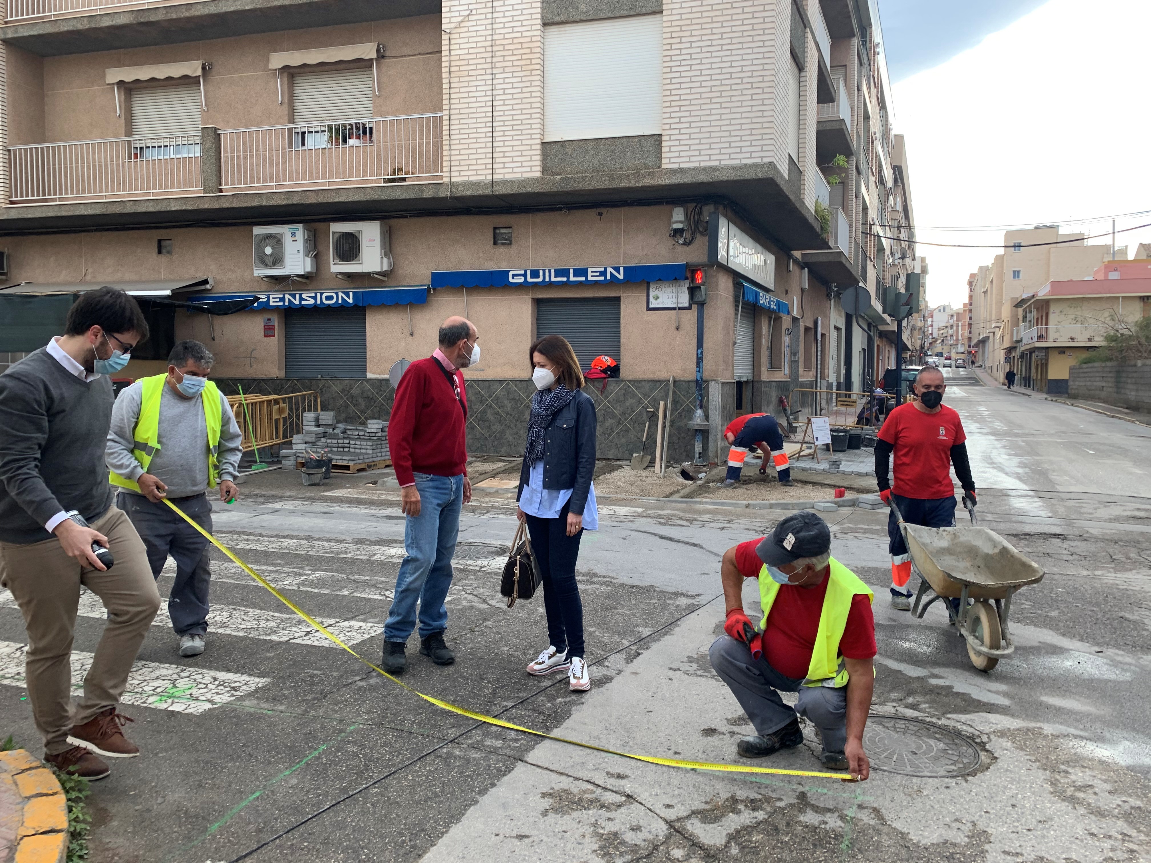 El Ayuntamiento pone en valor los itinerarios peatonales, con la mejora de la accesibilidad y reparaciones en varias calles del municipio