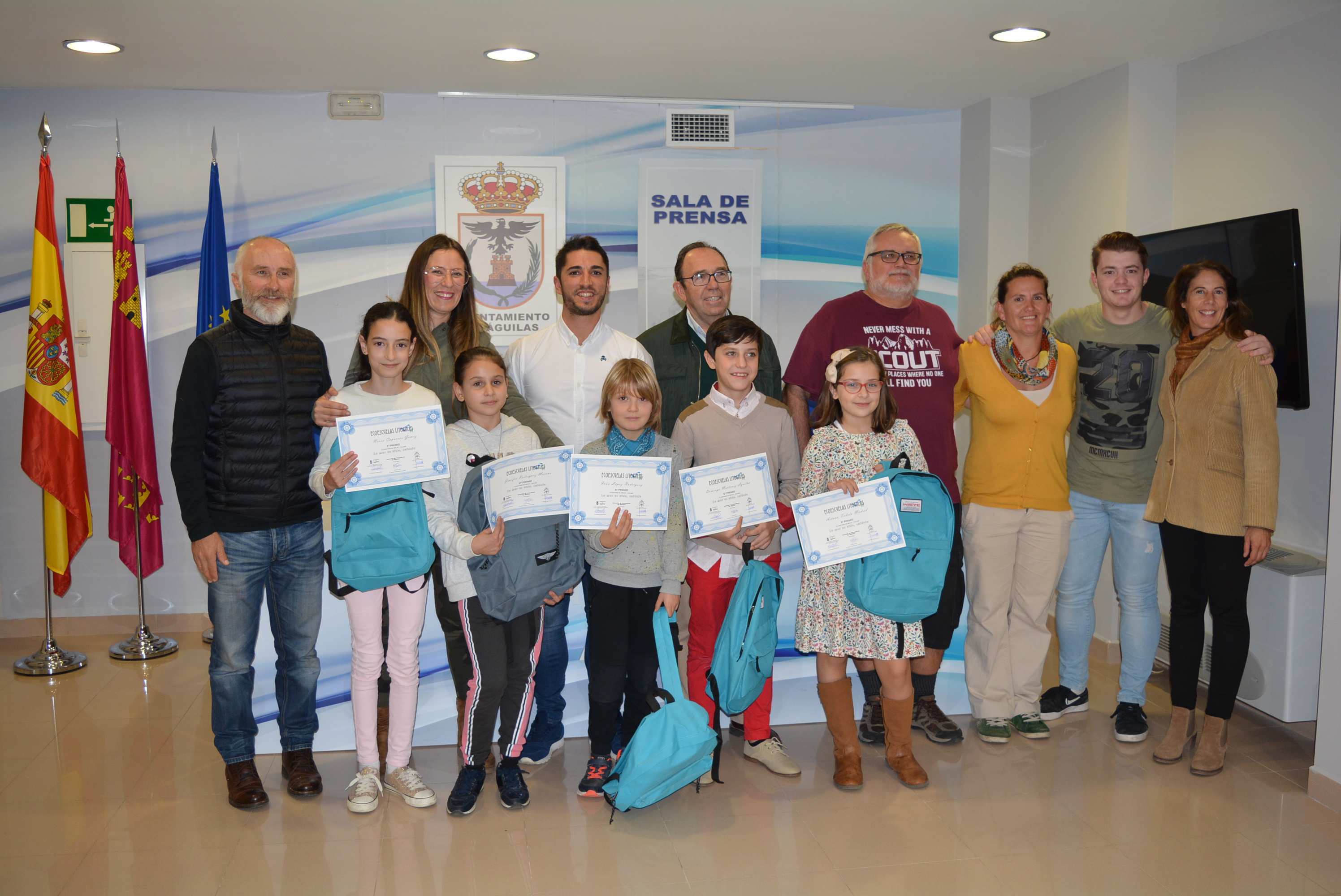 Eco-Escuelas Litorales entrega los premios del concurso de dibujo La Mar es vida