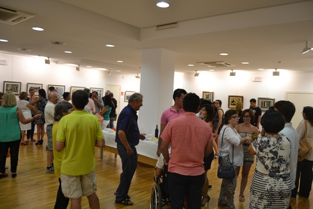 La exposición colectiva Acuarelas y Acrílicos muestra la obra de Cano, Álvarez, Jiménez y Pinto