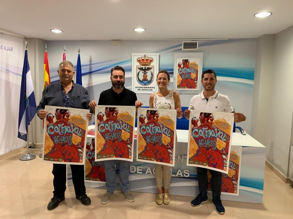 El ilustrador Daniel Acuña plasma el Carnaval en el cartel anunciador 2020