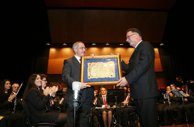 Espectacular cierre de los actos en honor a Santa Cecilia en Águilas  