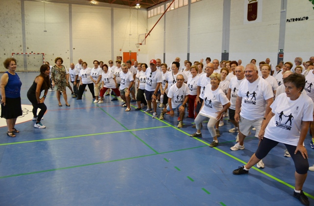Comienza un curso de gerontogimnasia en Águilas con cerca de doscientos participantes