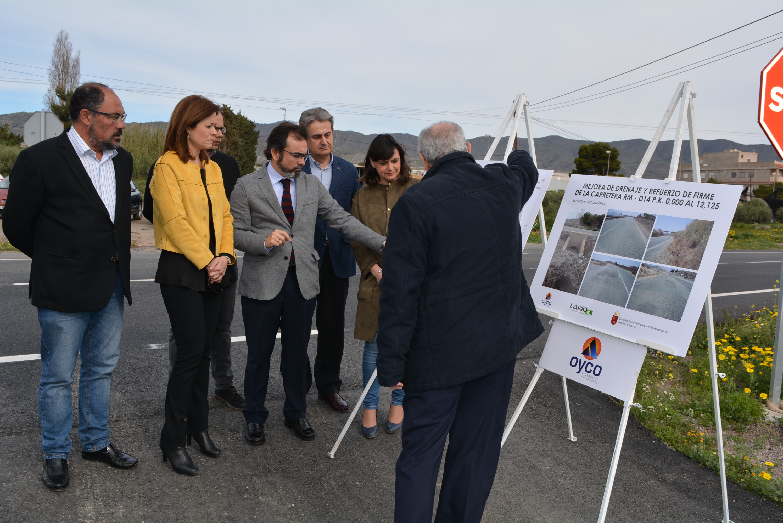 Concluyen las obras de mejora de la carretera que une Águilas con Calabardina y El Garrobillo