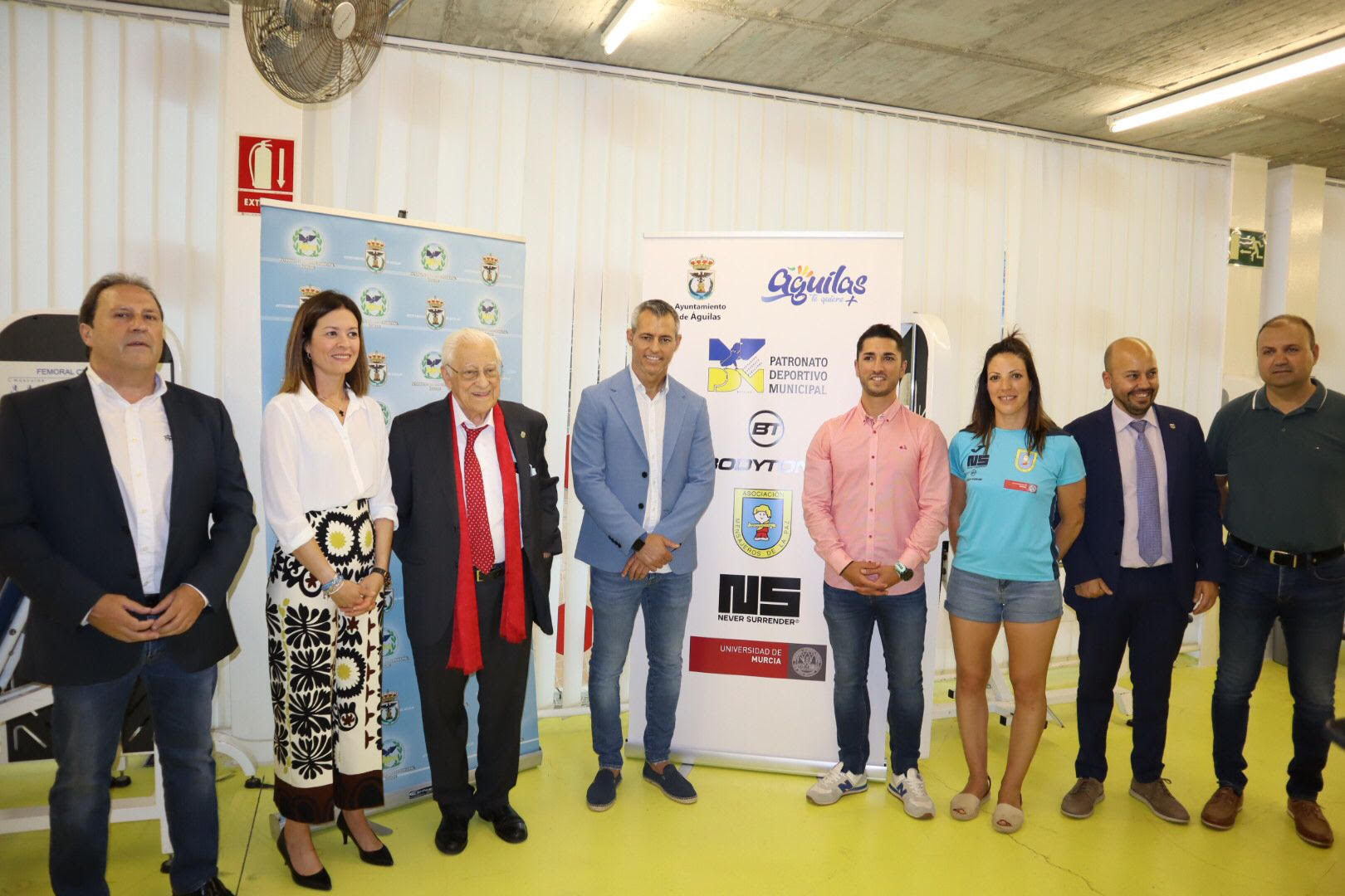 El Ayuntamiento de Águilas, Mensajeros de la Paz y la Fundación Never Surrender firman un acuerdo para la puesta en marcha de un gimnasio especializados en deporte para pacientes oncológicos