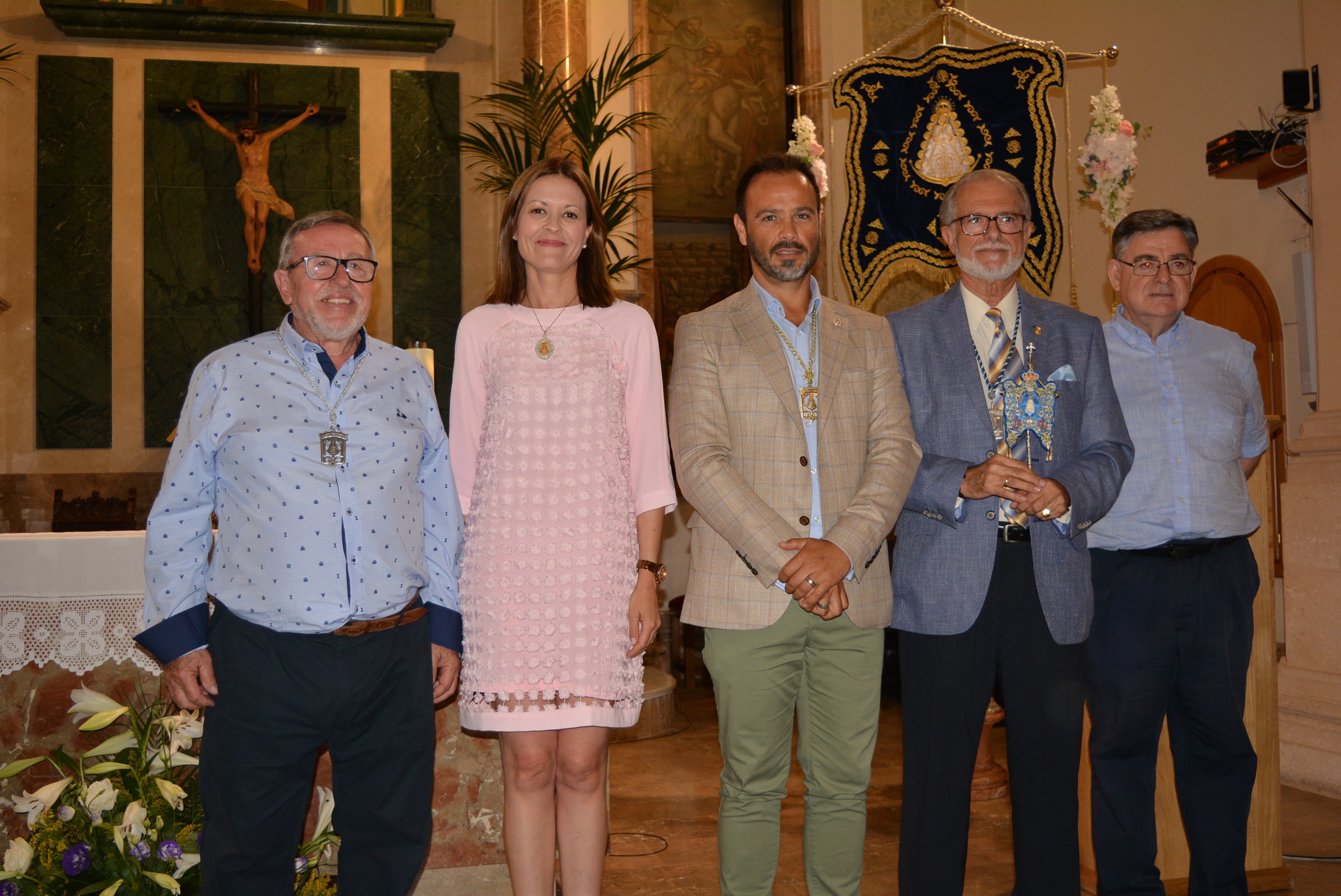 La Hermandad Rociera celebra el XXV aniversario de la plaza Virgen del Rocío