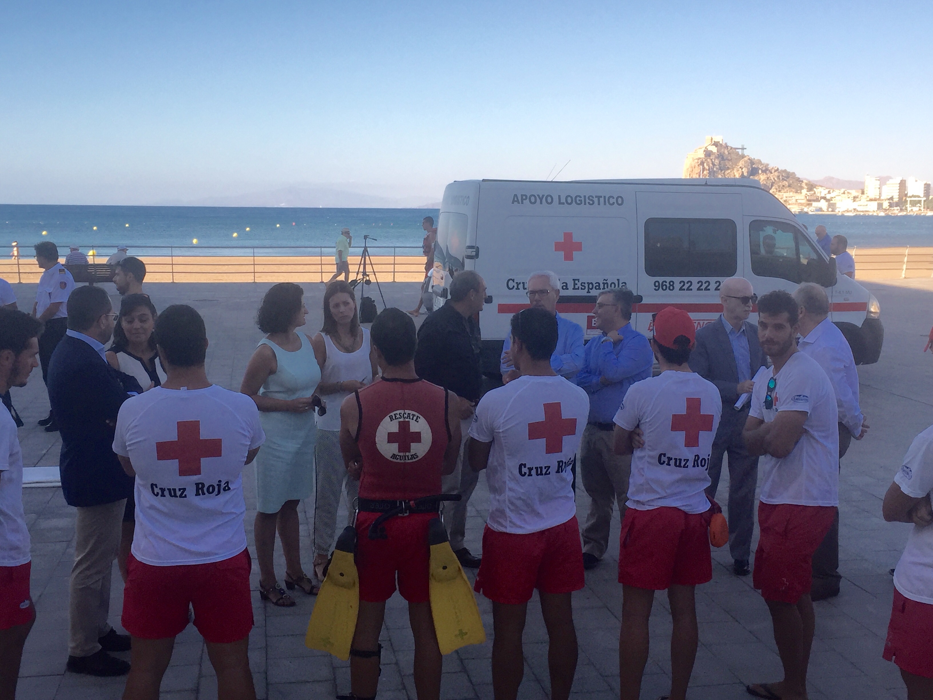 La alcaldesa resalta el magnifico trabajo del personal adscrito al Plan Copla