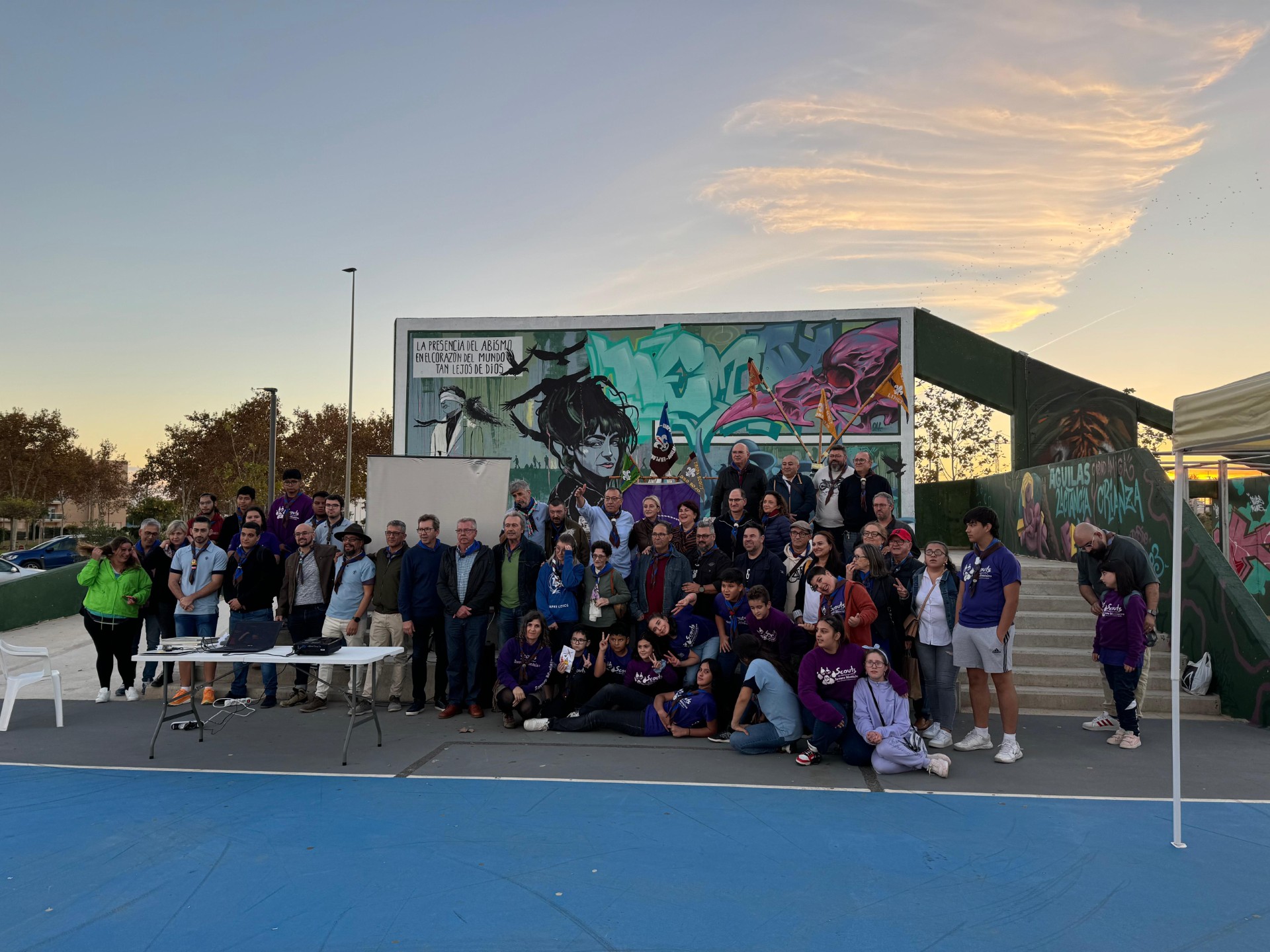 El Grupo Scout Severo Montalvo conmemora el 110 aniversario del escultismo en Águilas