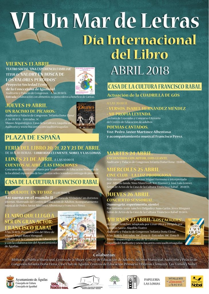 La educación emocional centra los actos principales de la programación con motivo del Día del Libro