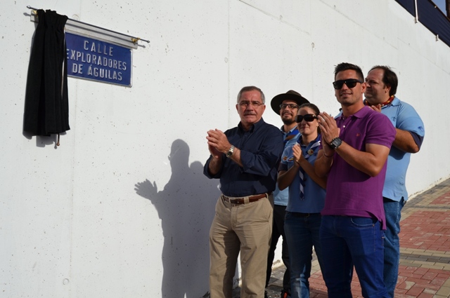 El Ayuntamiento otorga a los exploradores de Águilas el nombre de una calle 
