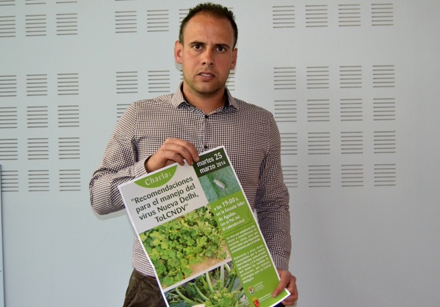 Los agricultores de Águilas están llamados a una charla sobre recomendaciones para el manejo del virus Nueva Delhi