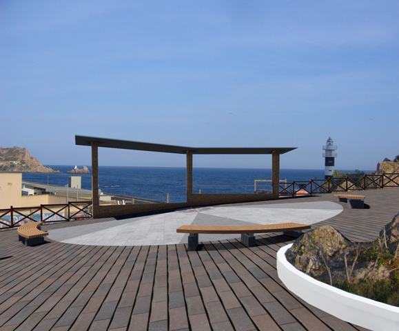 El Ayuntamiento de Águilas construirá un mirador en la explanada de acceso al Castillo  