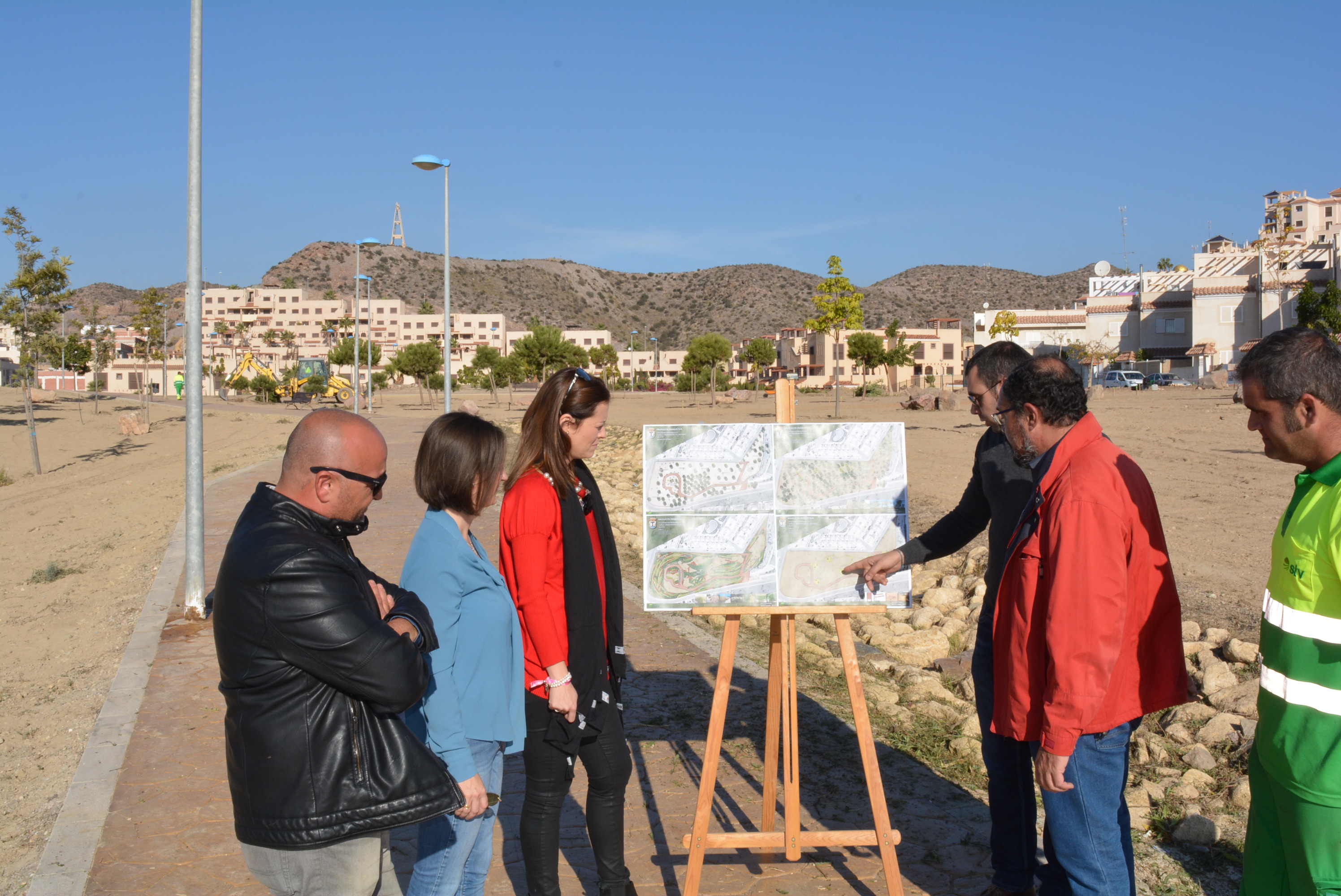 El proyecto de regeneración de Los Collados incluirá un gran pulmón verde dotado de área de juegos infantiles, deporte al aire libre y zona de esparcimiento canina