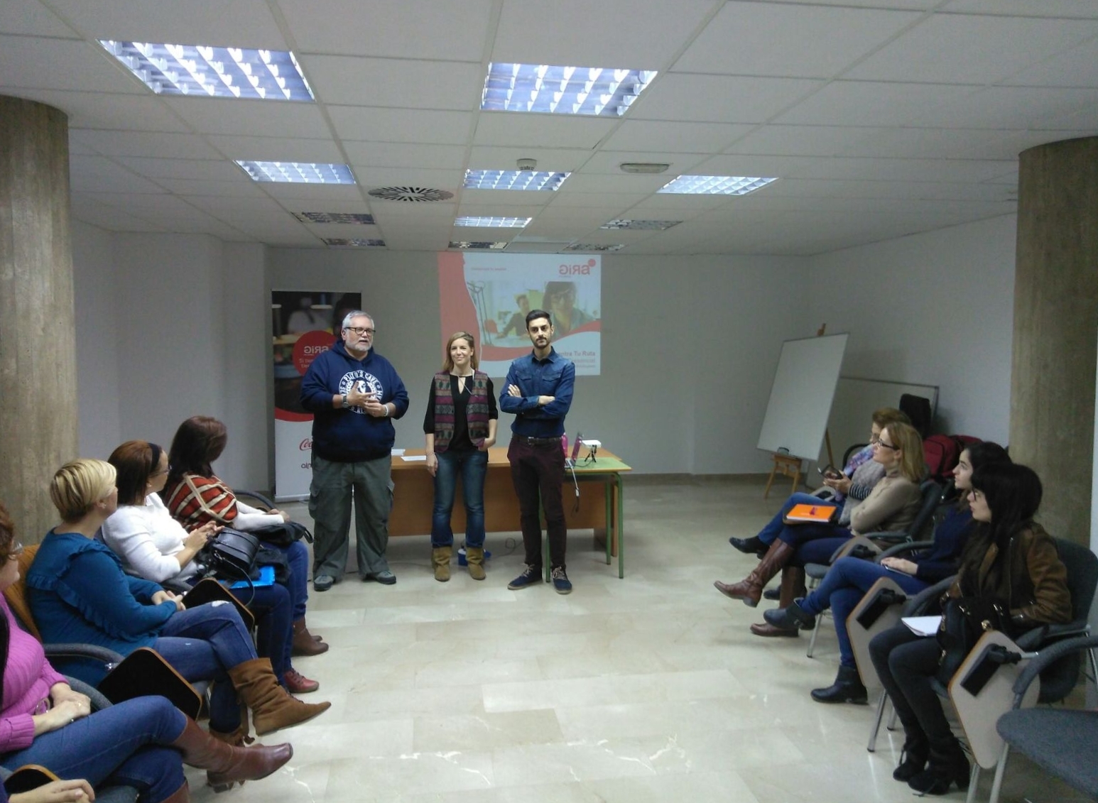 Los días 22 y 23 de enero se está desarrollando en Águilas el proyecto “Gira Mujeres”