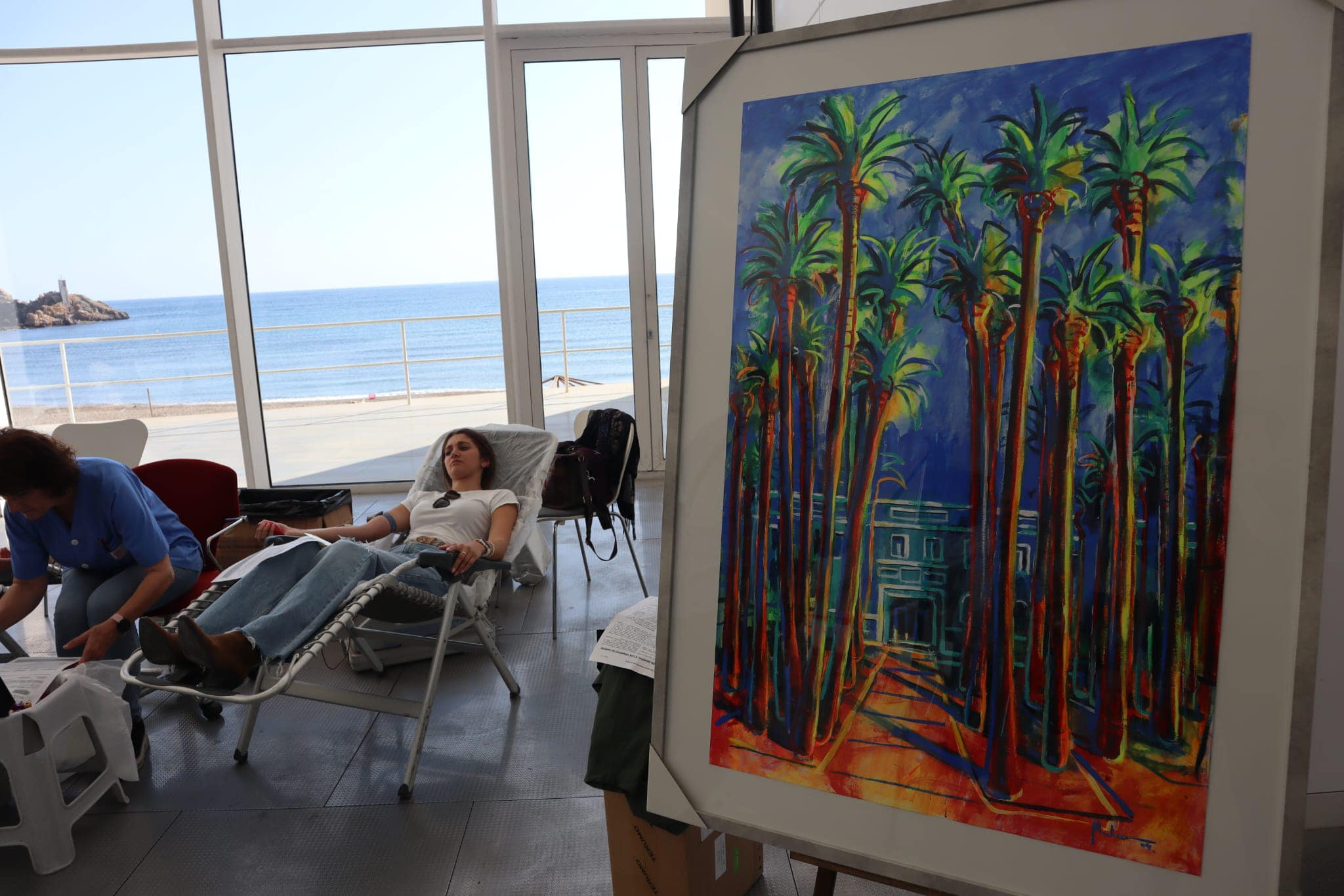 179 asistentes se suman a la campaña de donación “Donar sangre por amor al arte”