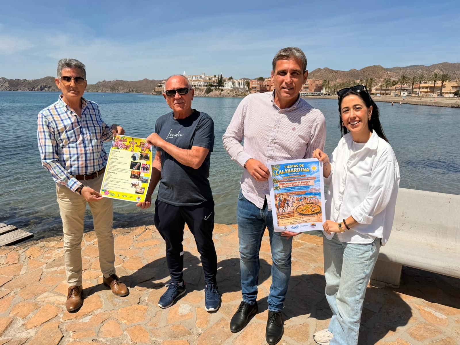 Calabardina se prepara para la fiesta de la Cruz de Mayo