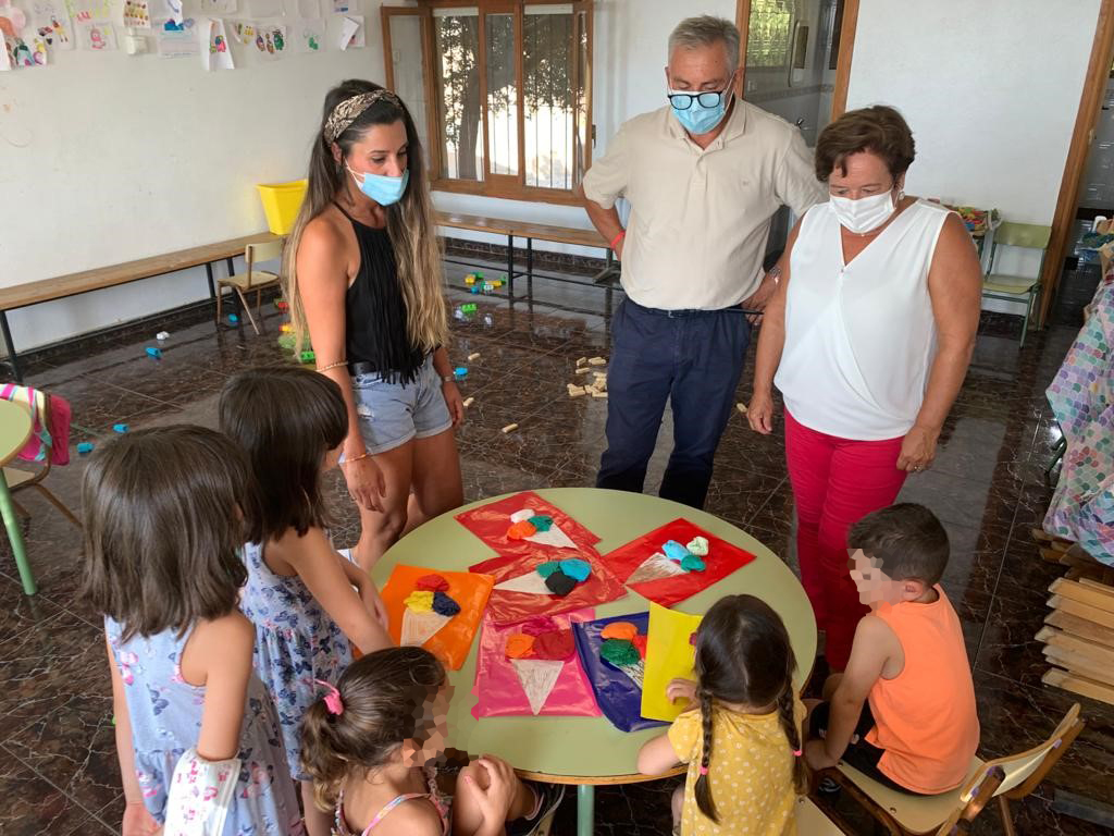 Finaliza con éxito el Comedor Social de Verano en el Colegio Ramón y Cajal y la Escuela de Verano del Garrobillo