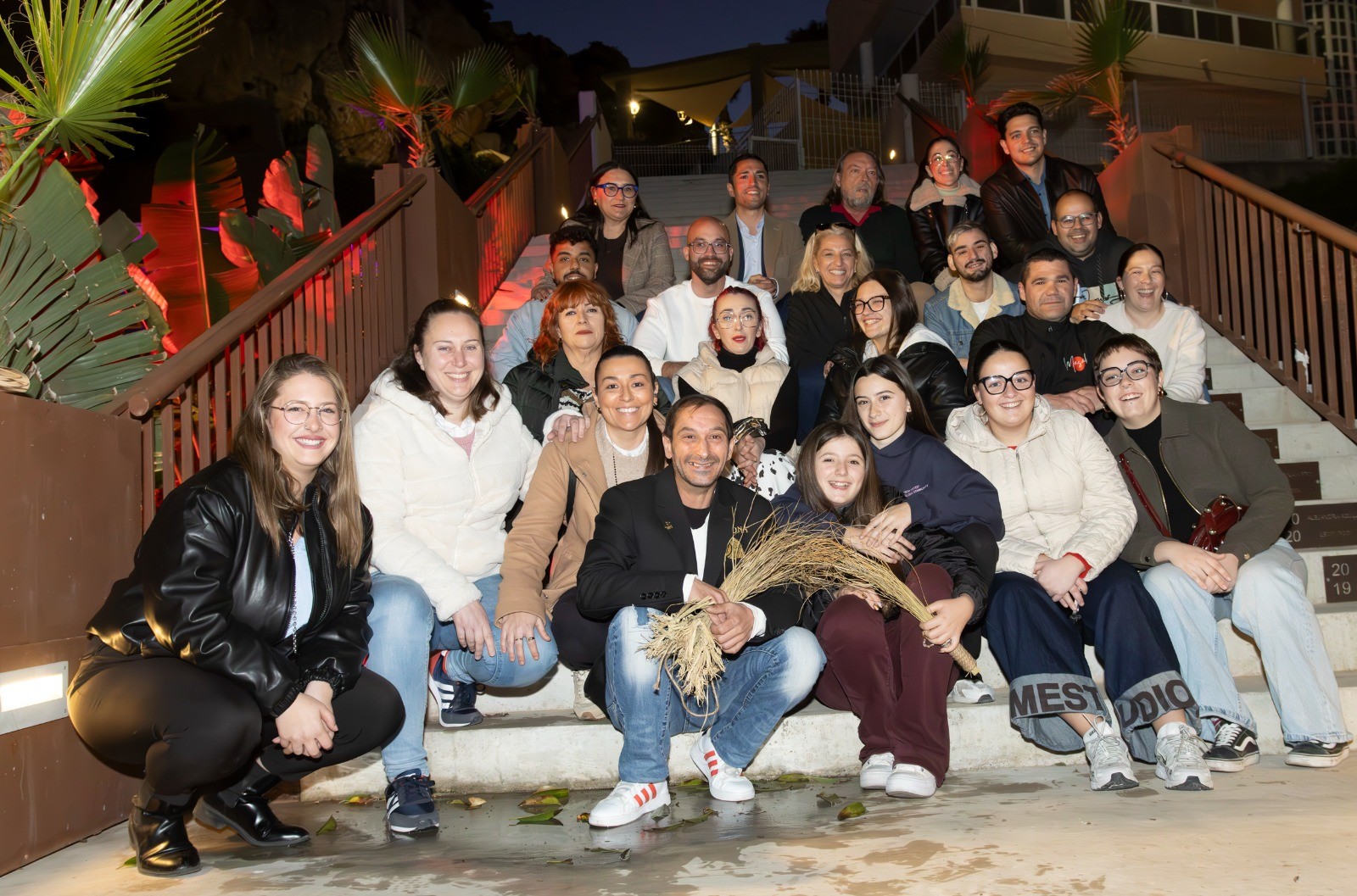 Gabi Martínez y Cristina Valverde tienen ya su peldaño en el Pasaje de las Mussonas